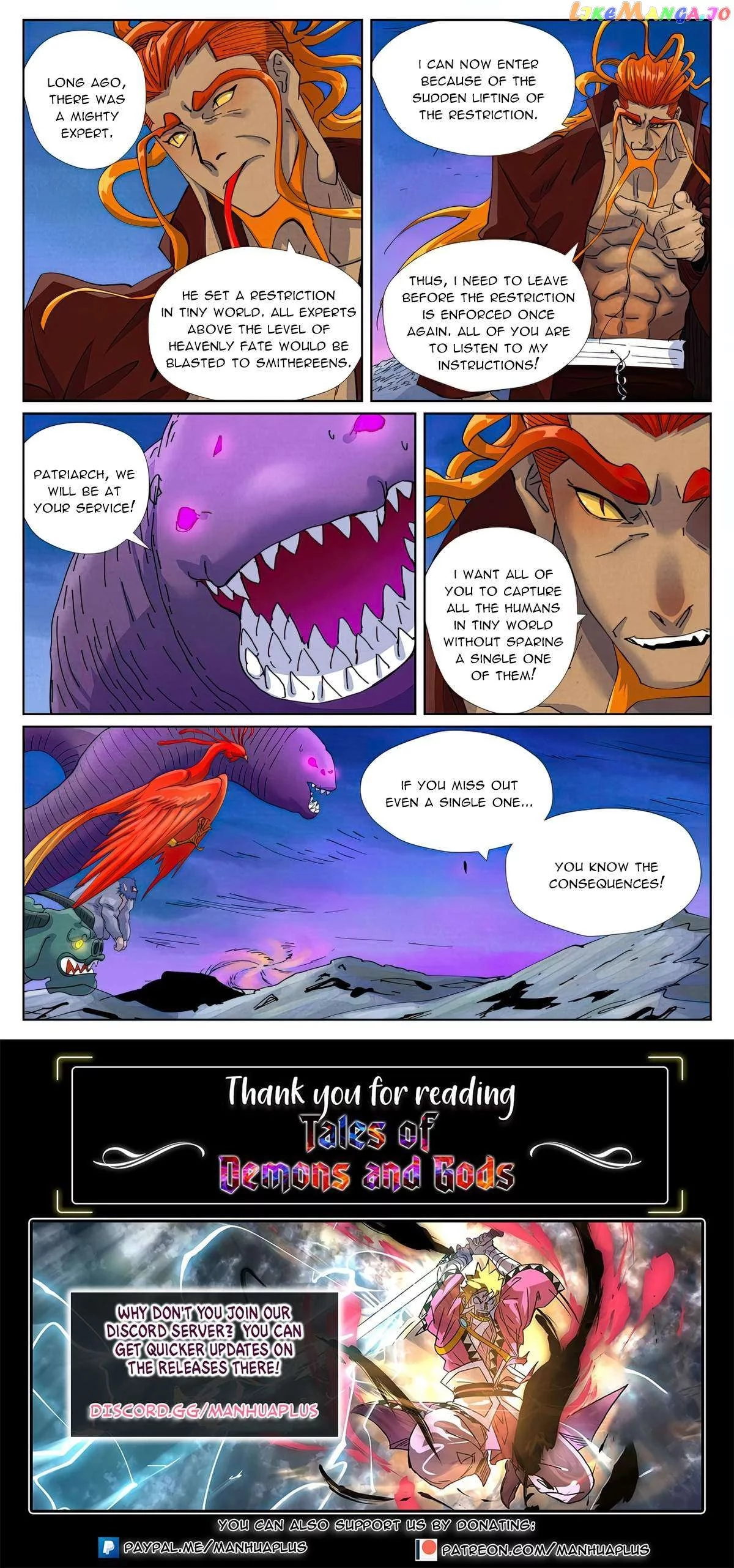 Tales of Demons and Gods Chapter 450.1 page 10