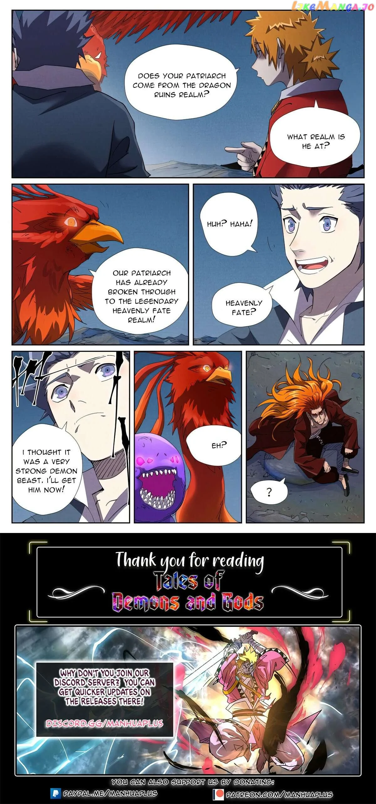 Tales of Demons and Gods Chapter 453.6 page 9