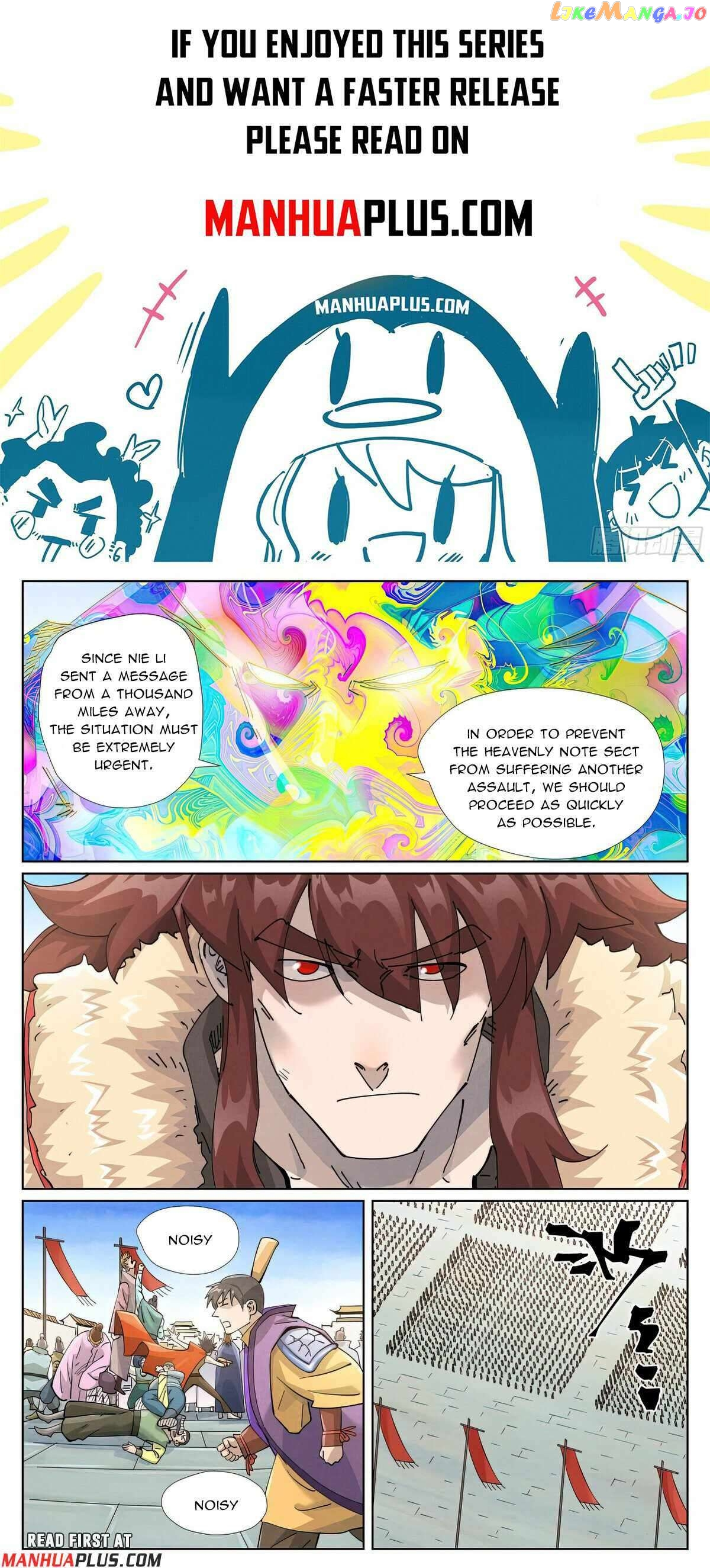 Tales of Demons and Gods Chapter 443.5 page 1