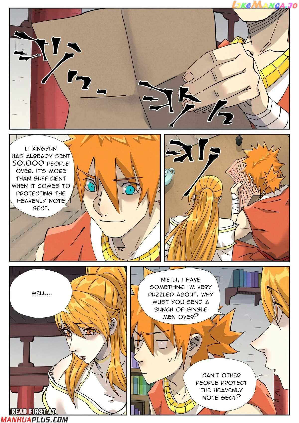 Tales of Demons and Gods Chapter 443.5 page 9
