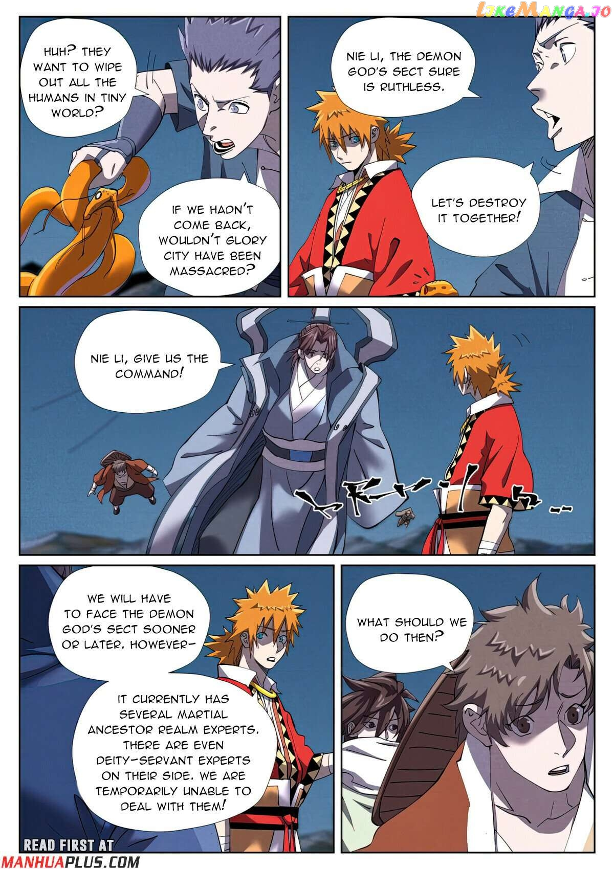 Tales of Demons and Gods Chapter 454.1 page 7