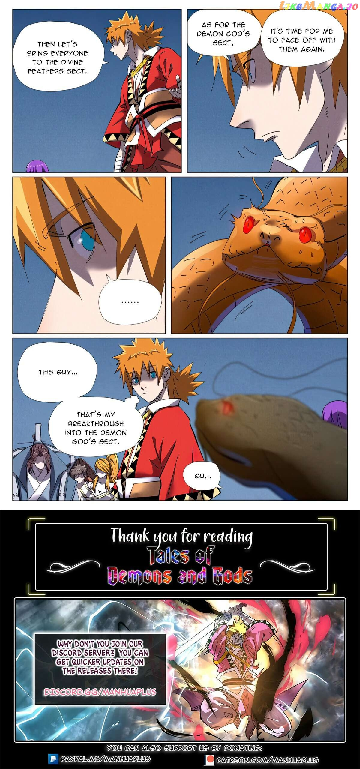 Tales of Demons and Gods Chapter 454.1 page 10