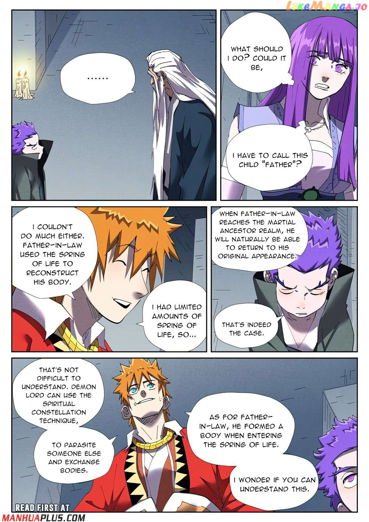 Tales of Demons and Gods Chapter 455.6 page 8