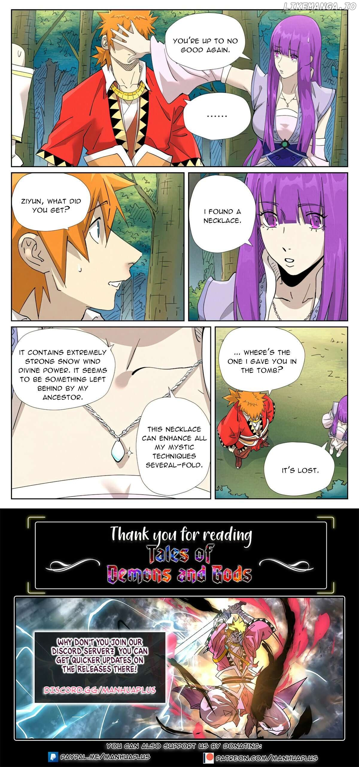Tales of Demons and Gods Chapter 461.1 page 9