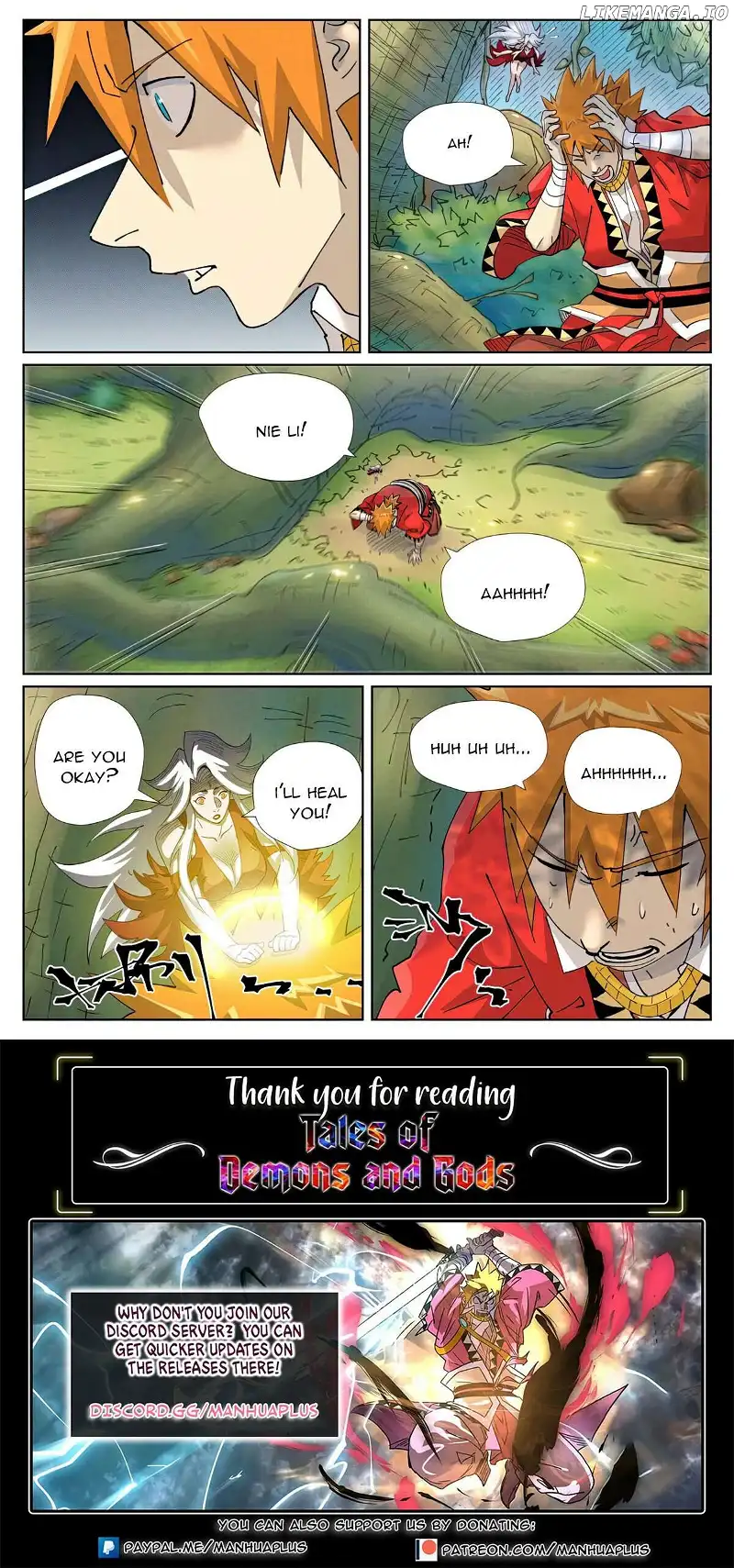 Tales of Demons and Gods Chapter 460.1 page 9