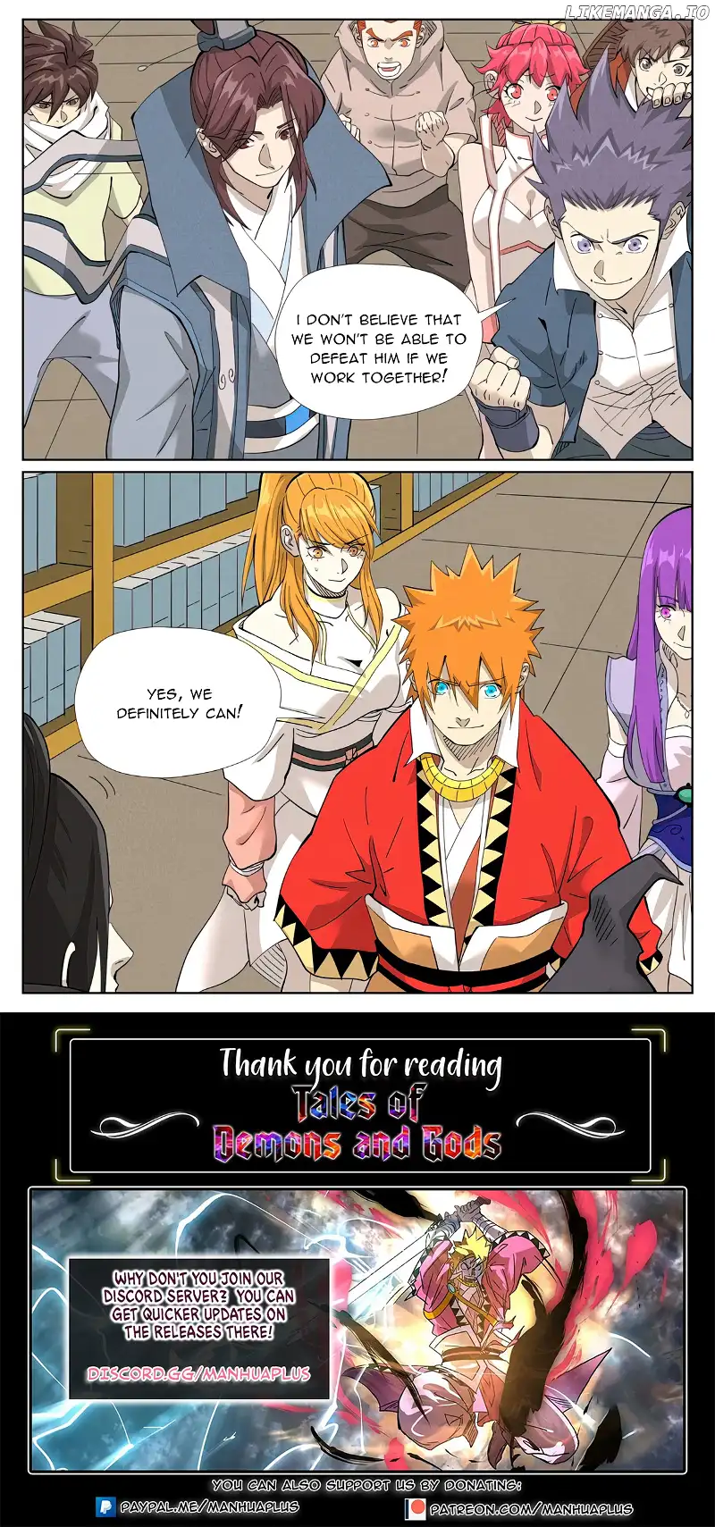 Tales of Demons and Gods Chapter 461.6 page 9
