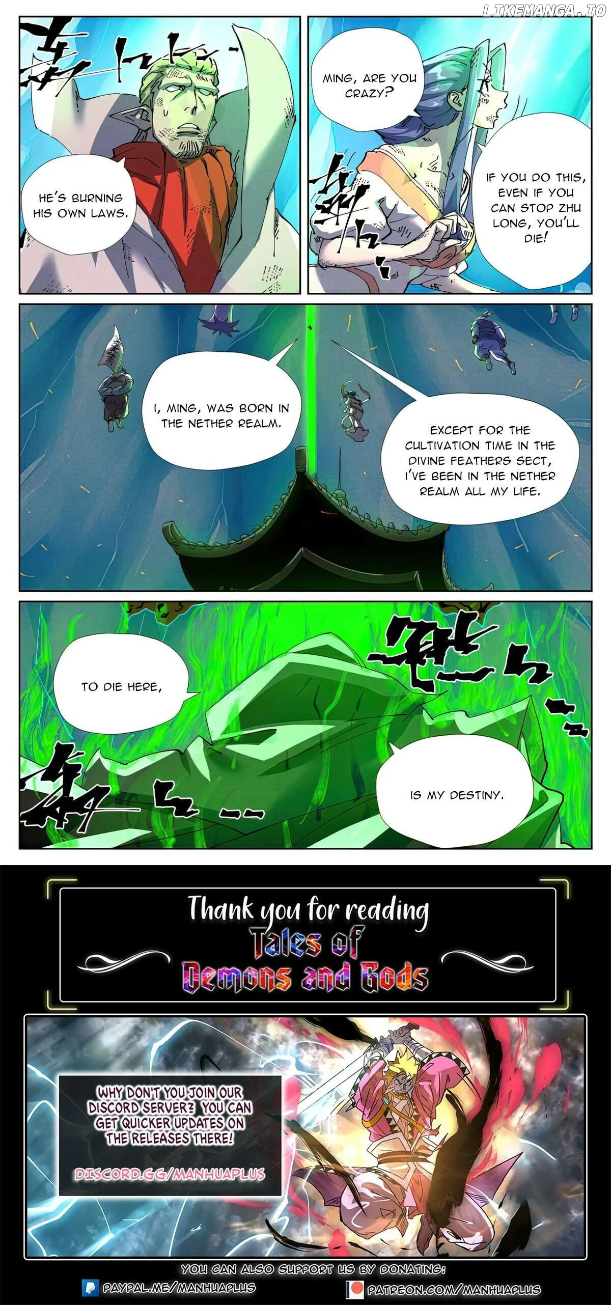 Tales of Demons and Gods Chapter 466.1 page 9