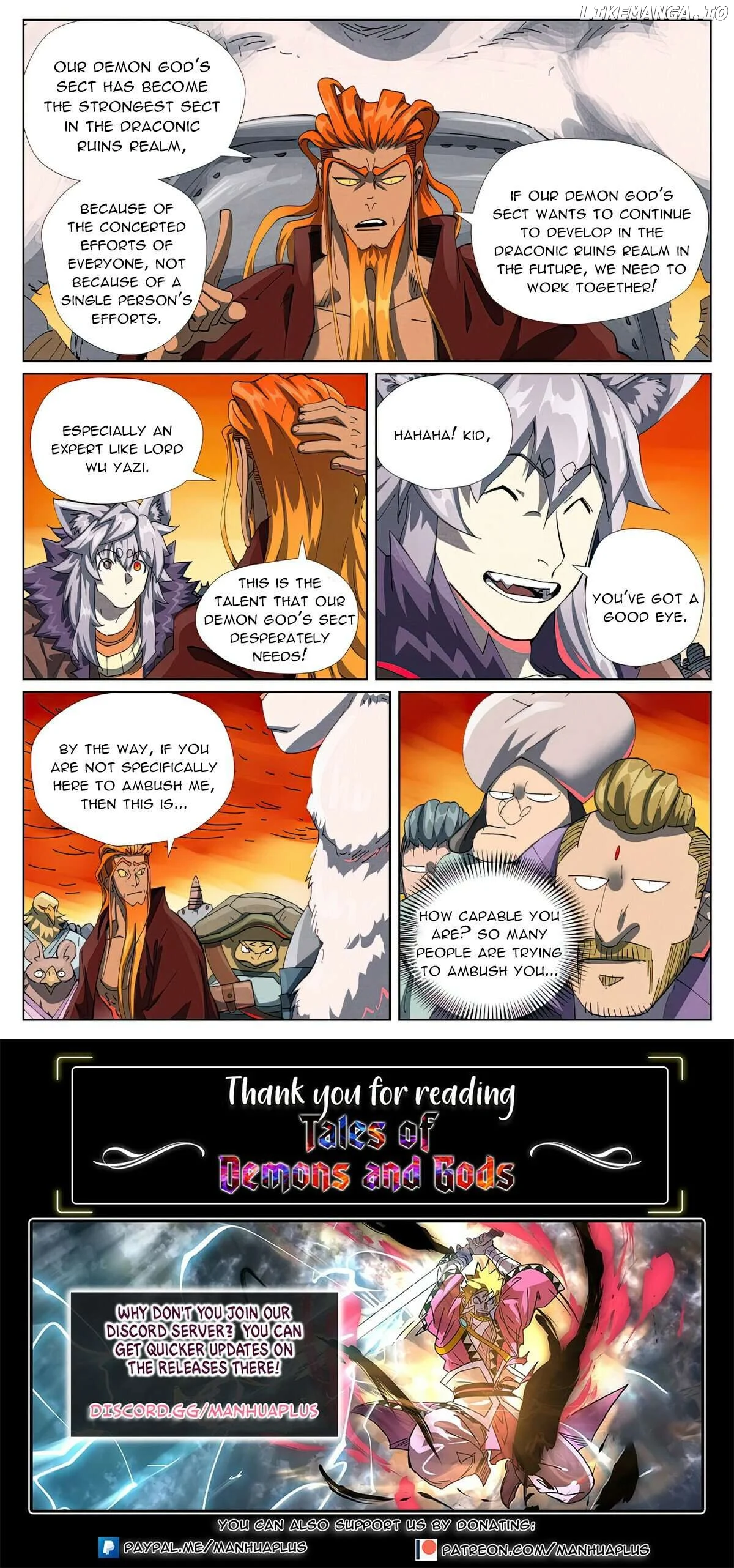 Tales of Demons and Gods Chapter 478.6 page 9