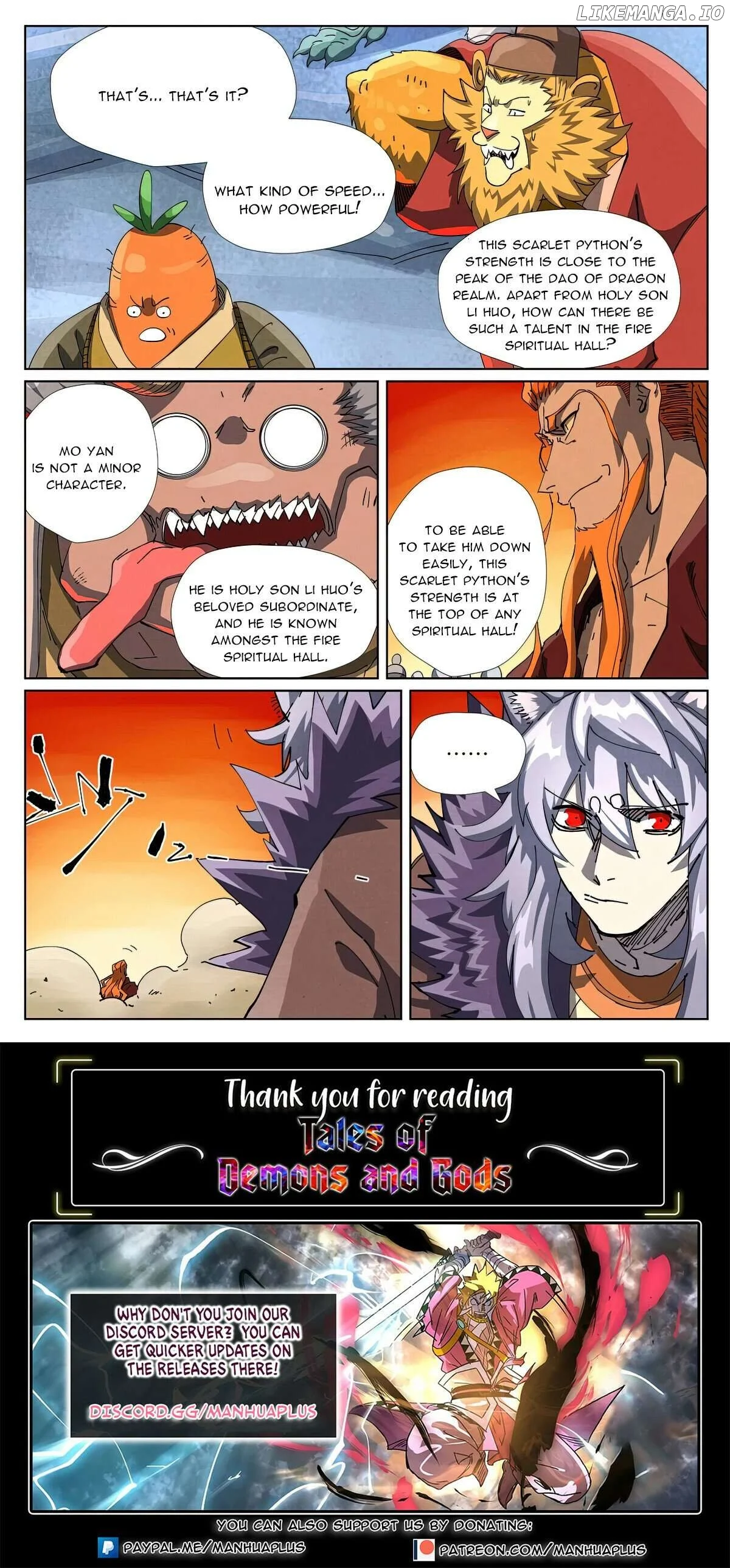 Tales of Demons and Gods Chapter 483.1 page 9
