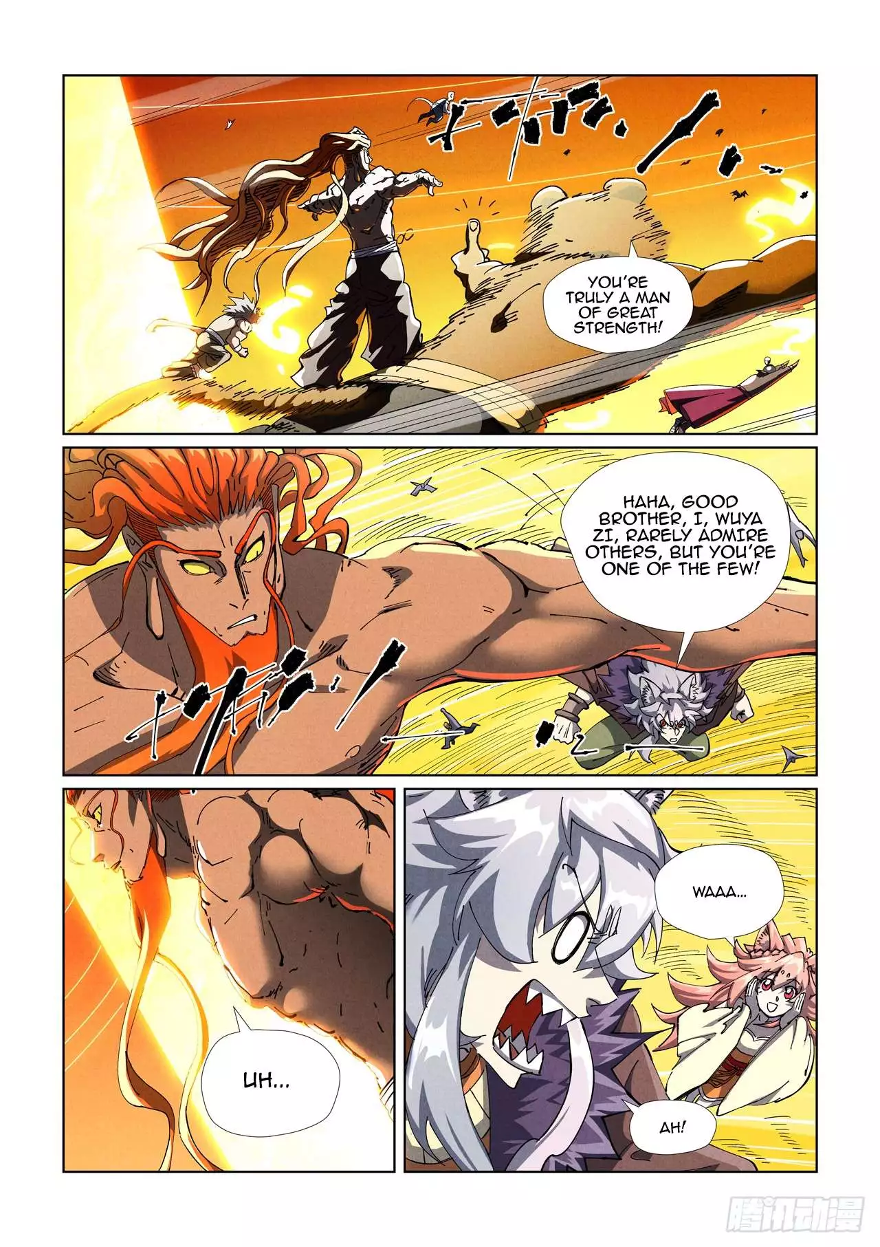 Tales of Demons and Gods Chapter 484.5 page 9