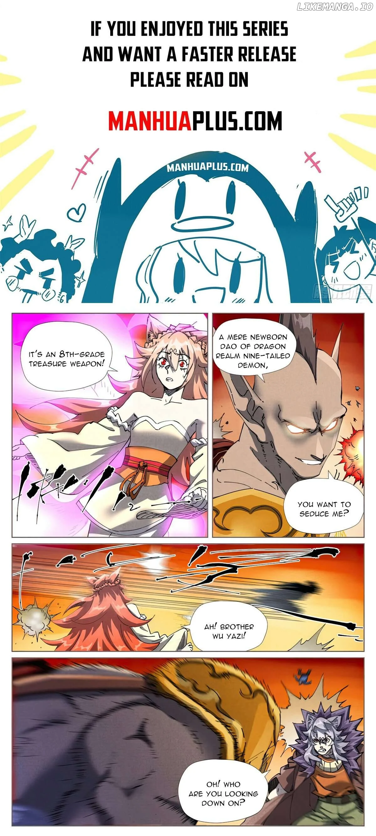 Tales of Demons and Gods Chapter 486.6 page 1