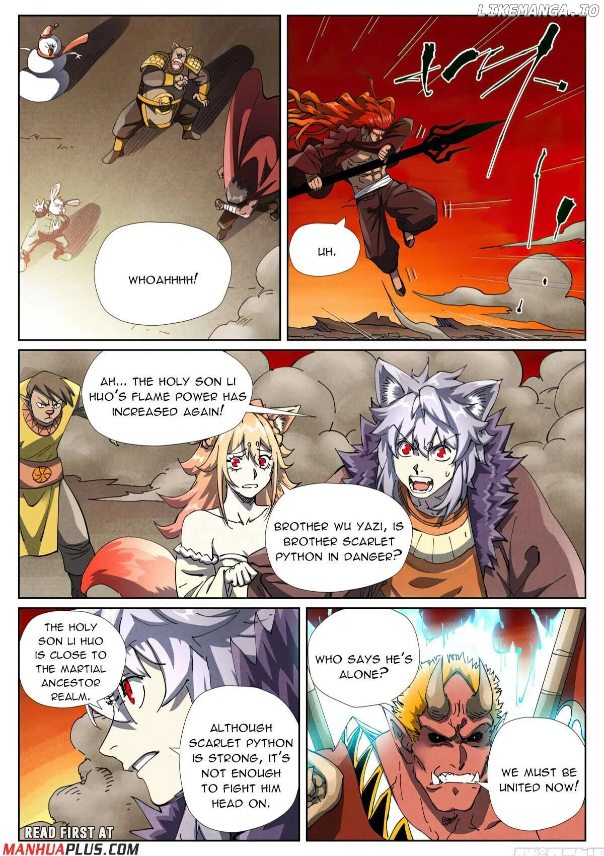 Tales of Demons and Gods Chapter 490.6 page 4