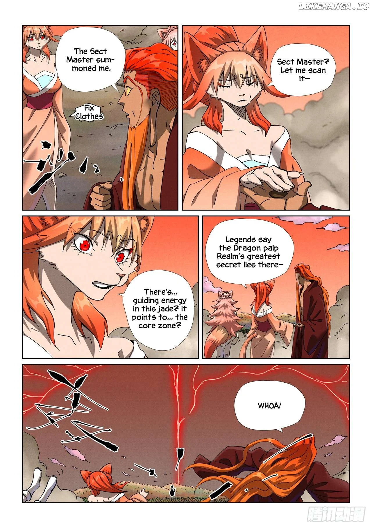Tales of Demons and Gods Chapter 498.5 page 9