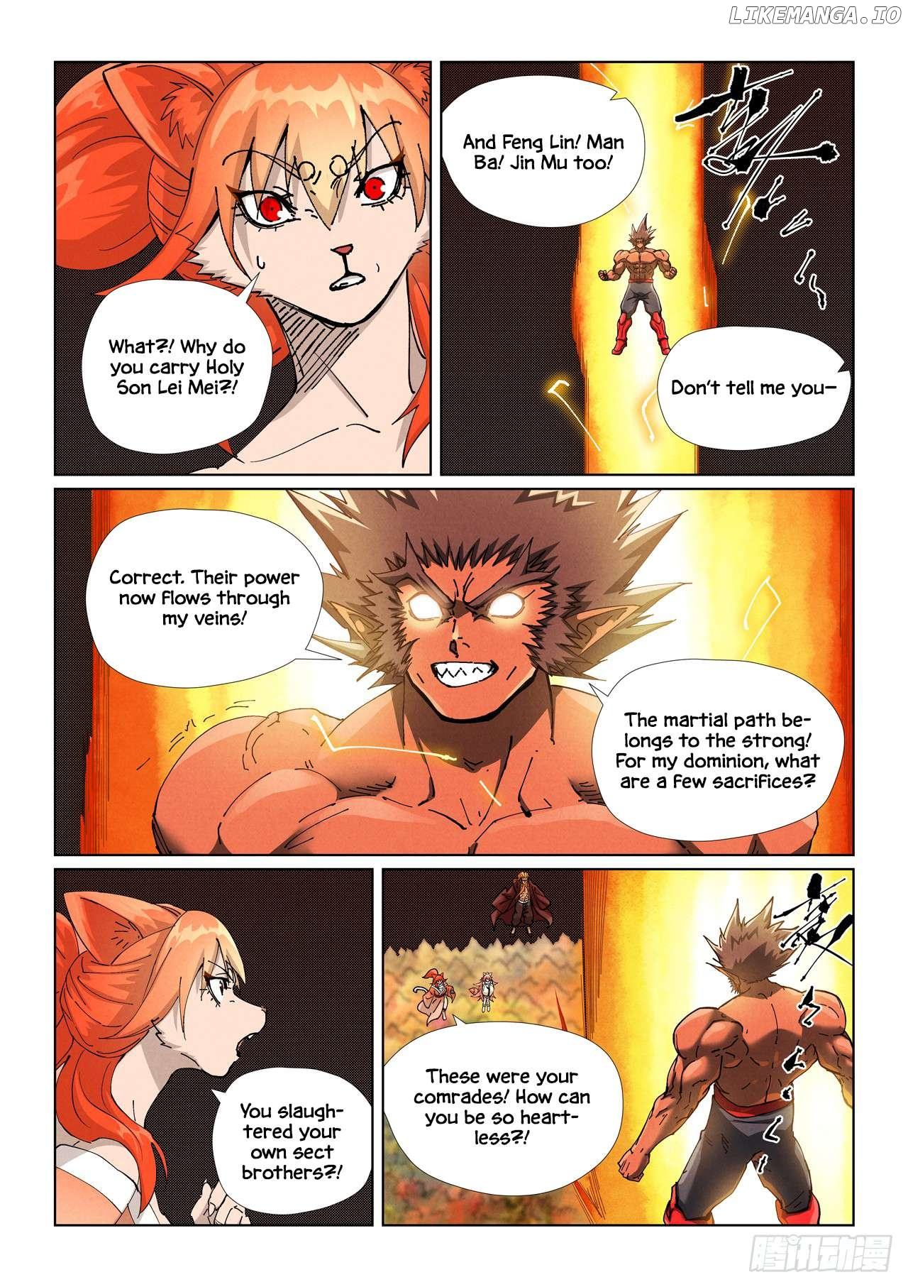 Tales of Demons and Gods Chapter 496.5 page 8
