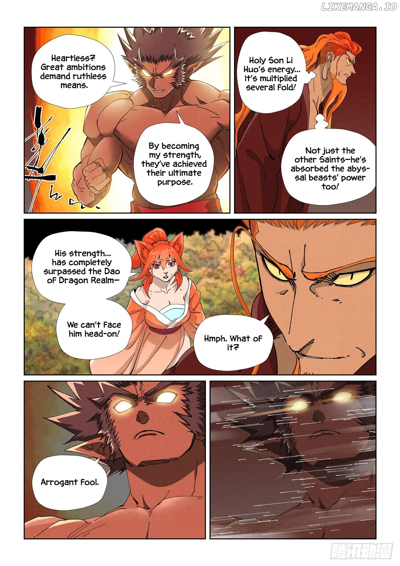 Tales of Demons and Gods Chapter 496.5 page 9
