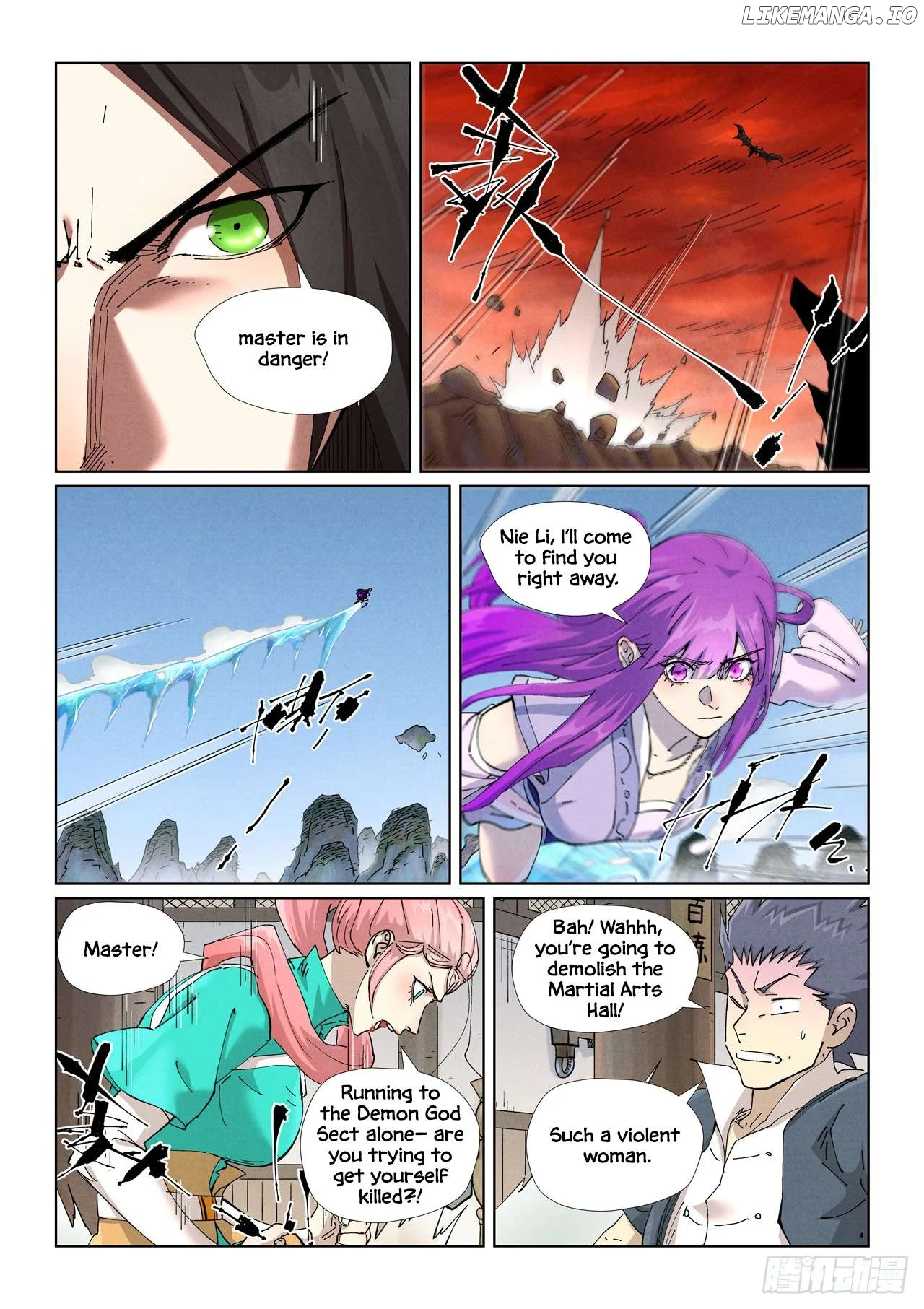 Tales of Demons and Gods Chapter 499.5 page 10