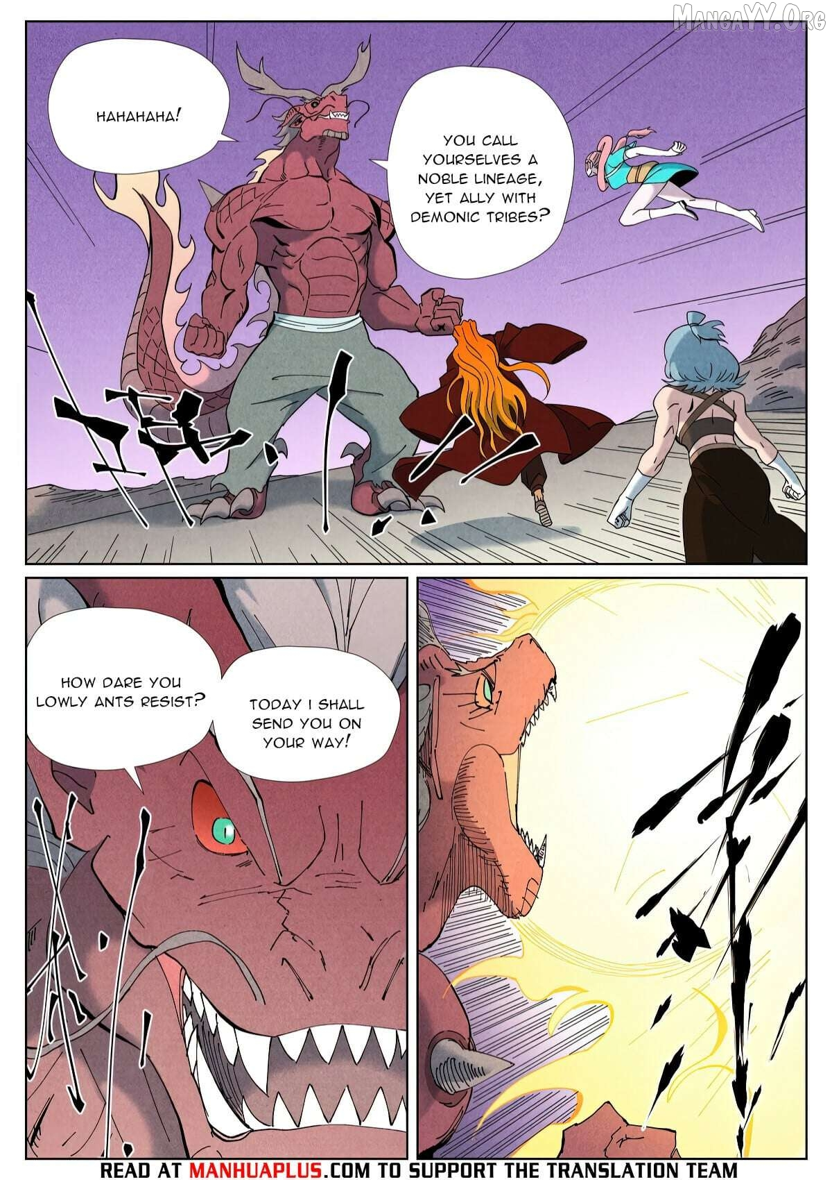 Tales of Demons and Gods Chapter 508.1 page 8