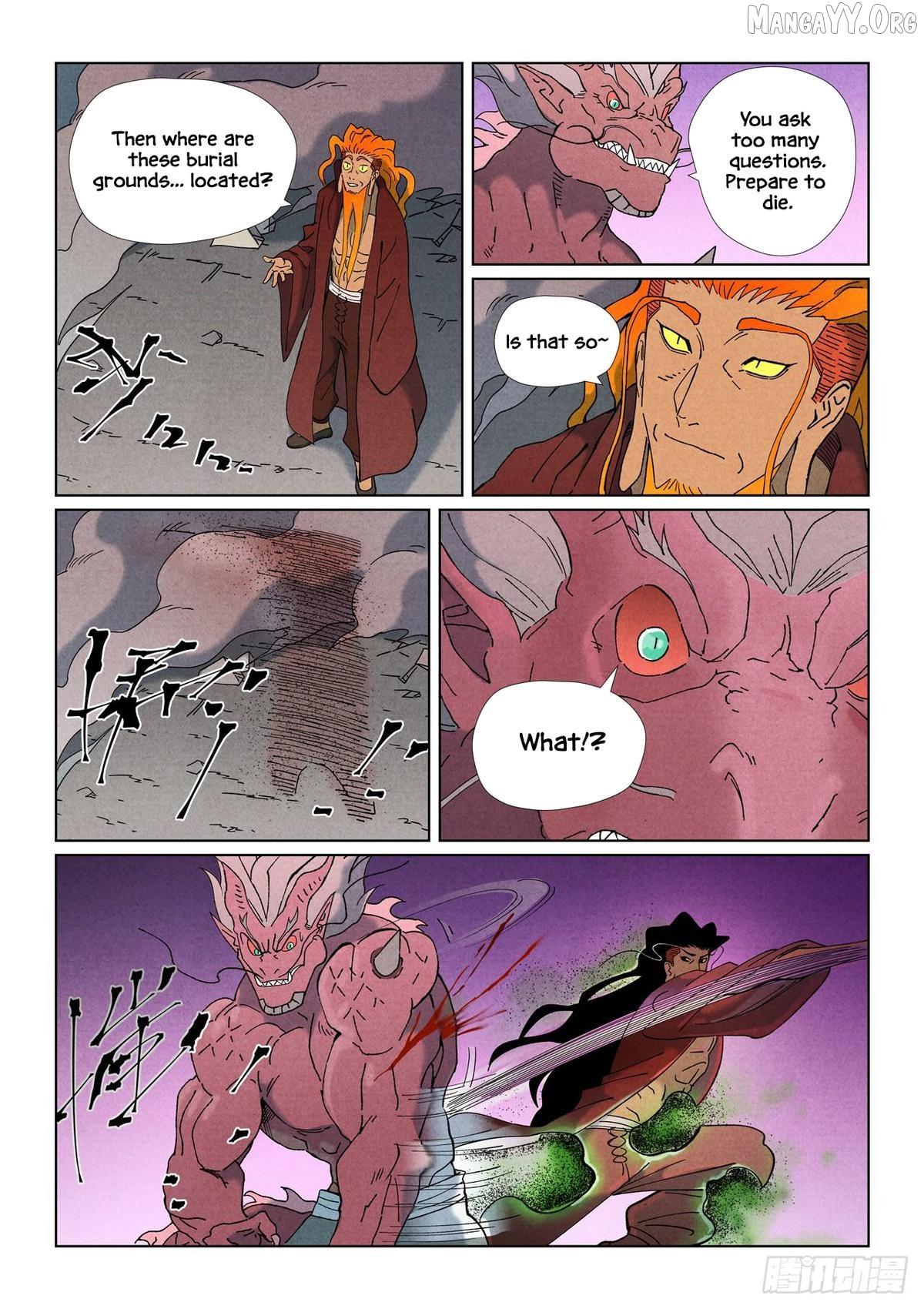 Tales of Demons and Gods Chapter 508.5 page 9
