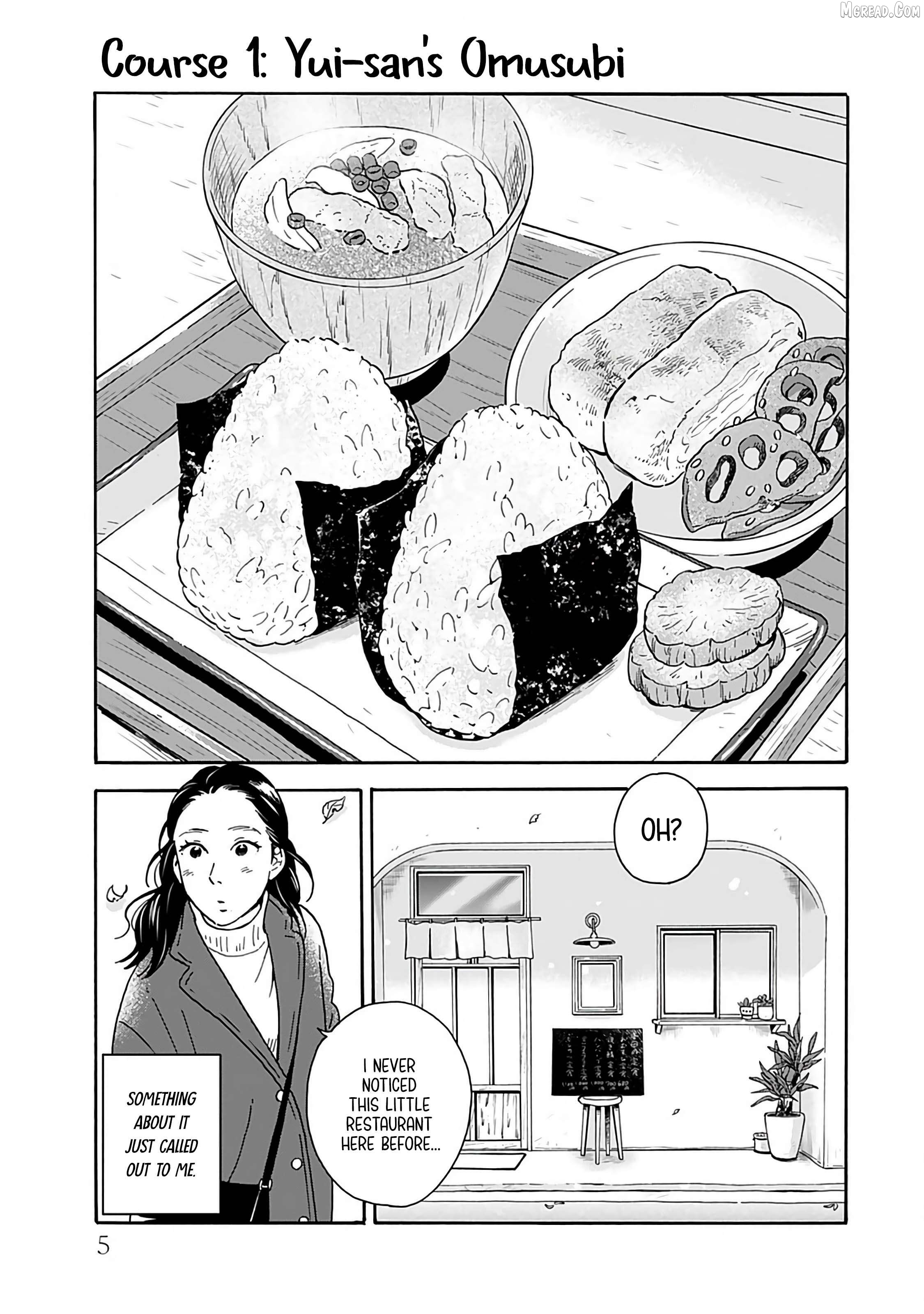 Akekure Noren - Kyou mo Dare ka no Tame no Shokudou Monogatari Chapter 1 page 6