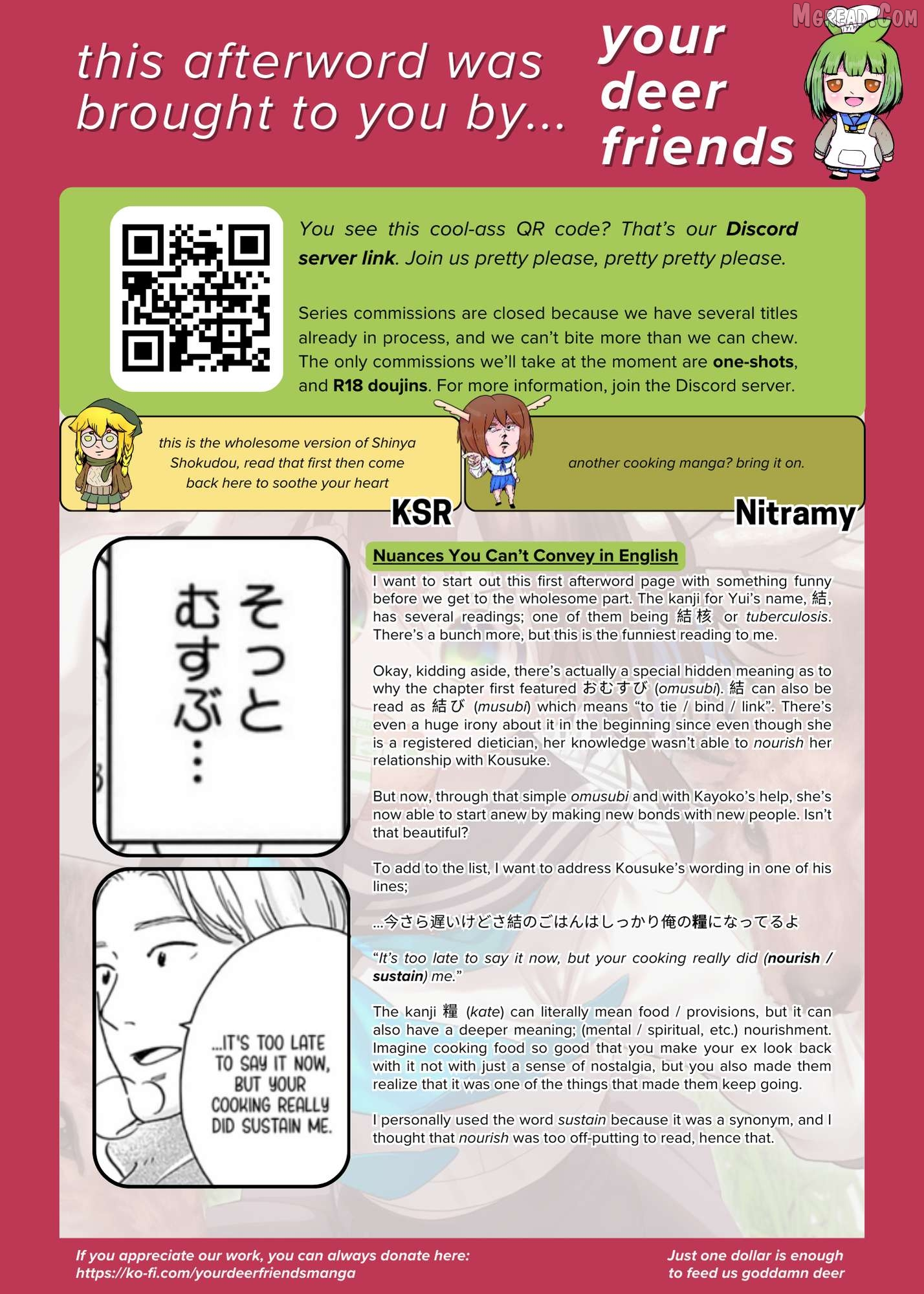 Akekure Noren - Kyou mo Dare ka no Tame no Shokudou Monogatari Chapter 1 page 28
