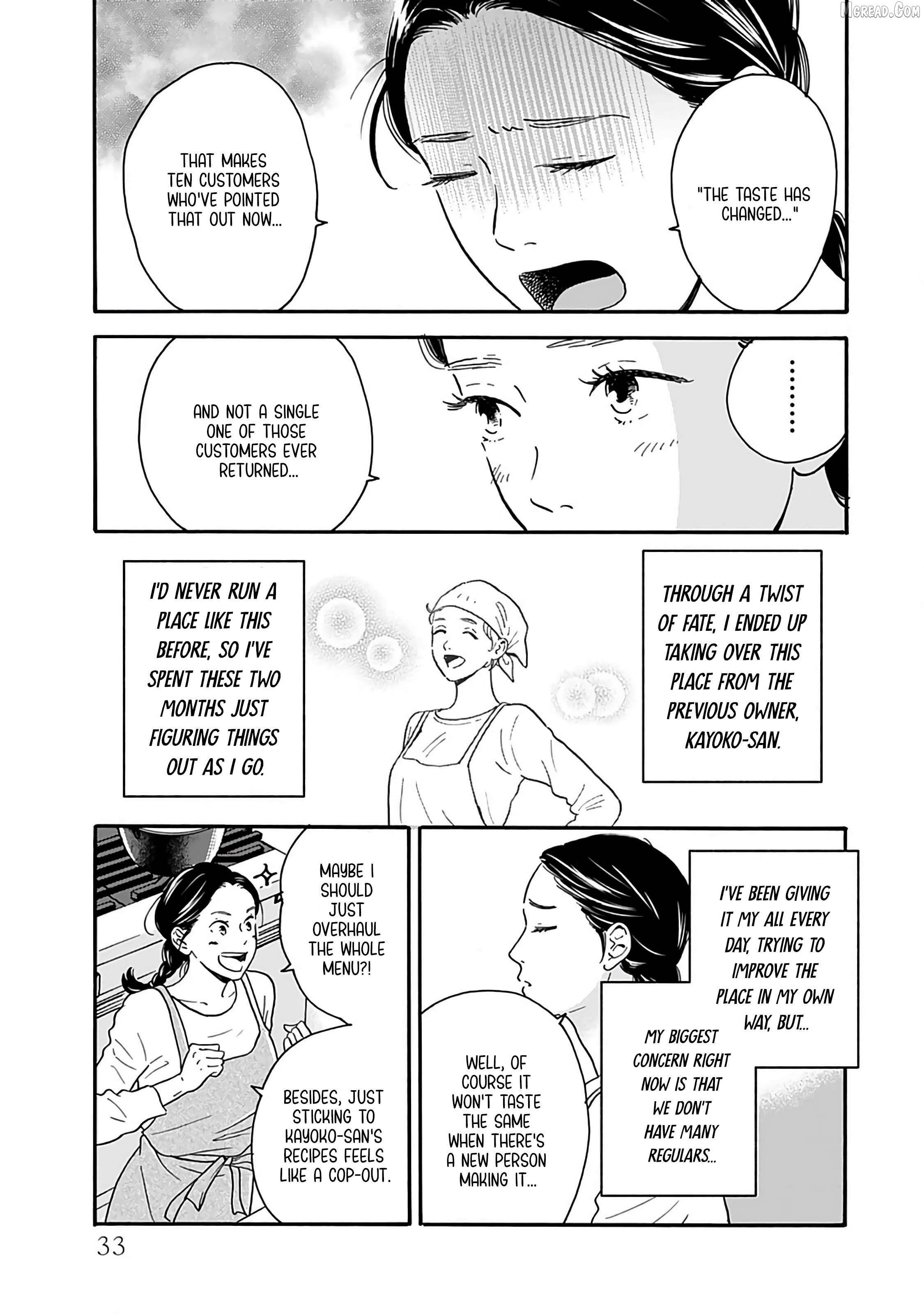 Akekure Noren - Kyou mo Dare ka no Tame no Shokudou Monogatari Chapter 2 page 8