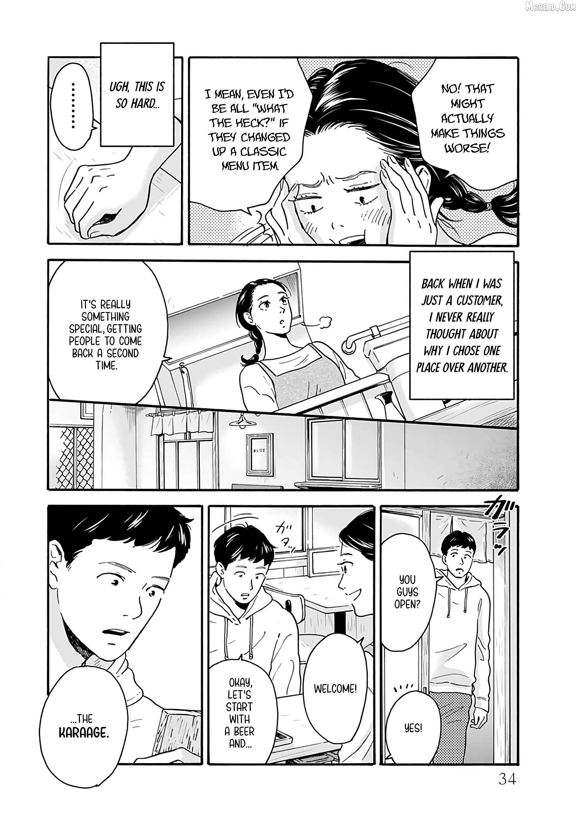 Akekure Noren - Kyou mo Dare ka no Tame no Shokudou Monogatari Chapter 2 page 9