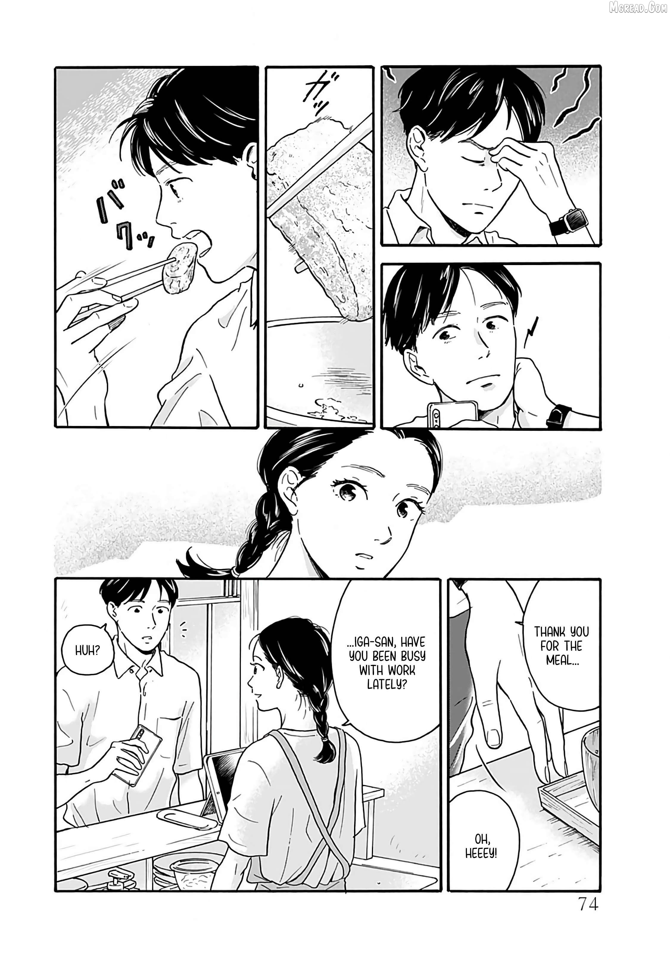 Akekure Noren - Kyou mo Dare ka no Tame no Shokudou Monogatari Chapter 4 page 5
