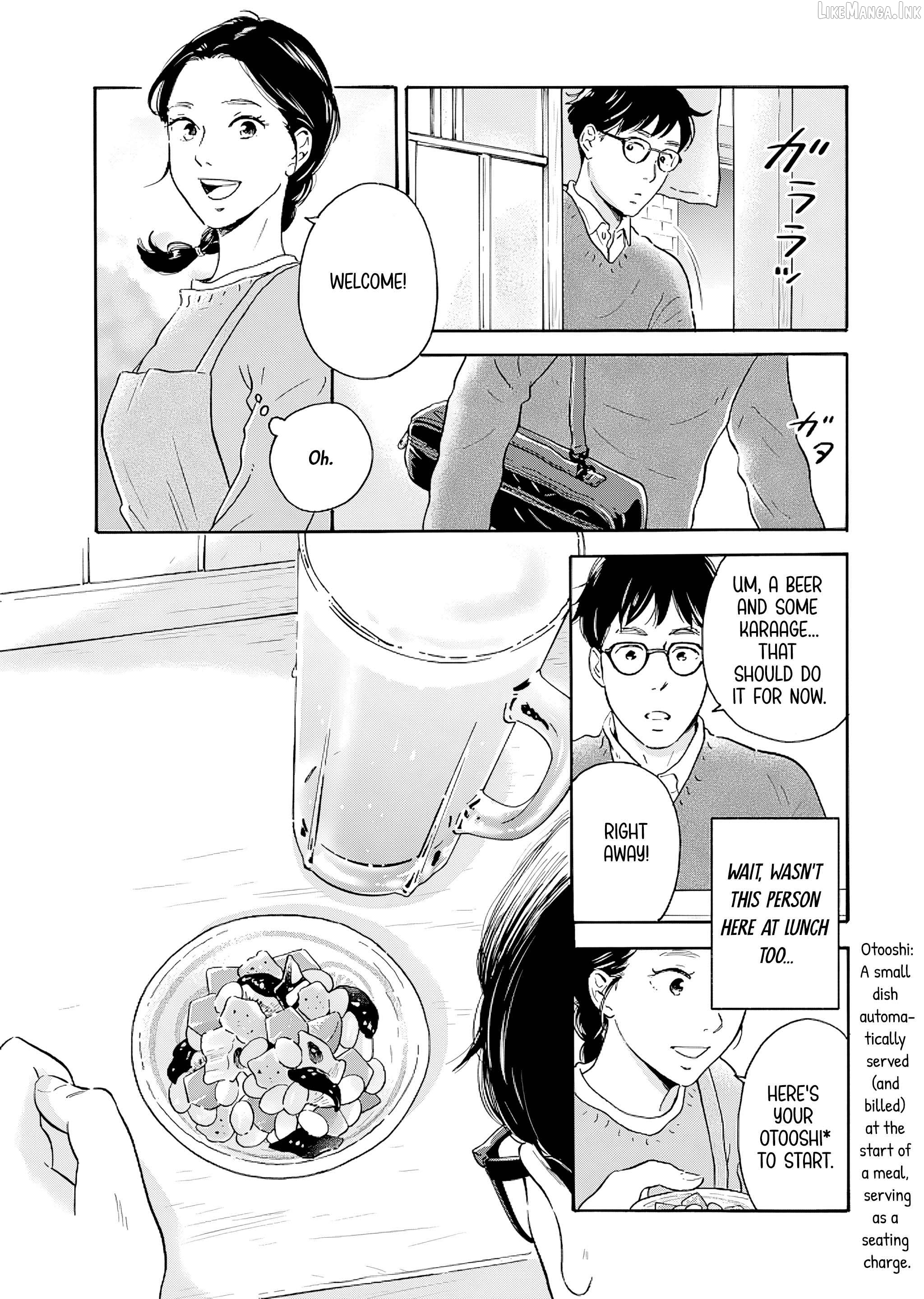 Akekure Noren - Kyou mo Dare ka no Tame no Shokudou Monogatari Chapter 8 page 14