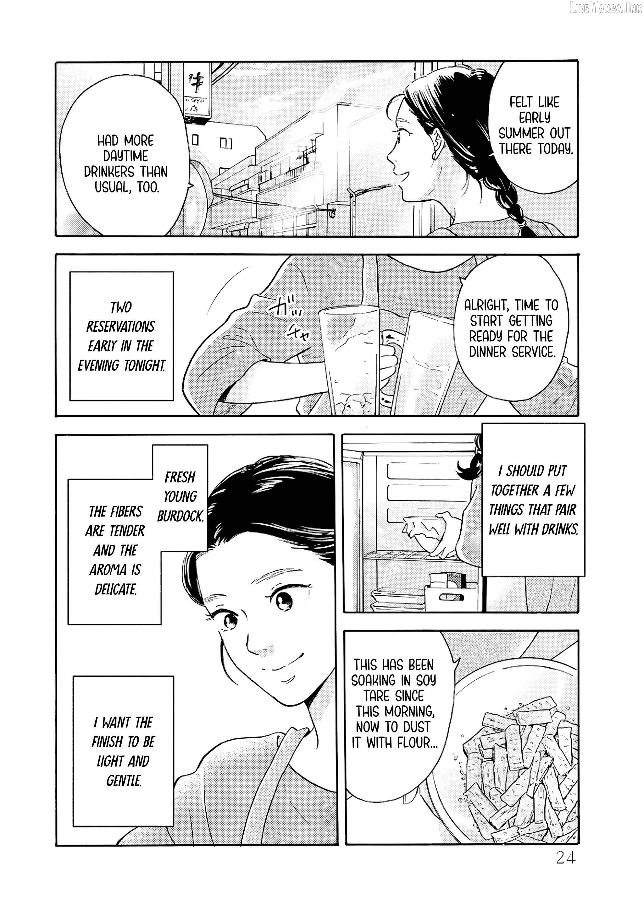 Akekure Noren - Kyou mo Dare ka no Tame no Shokudou Monogatari Chapter 9 page 3