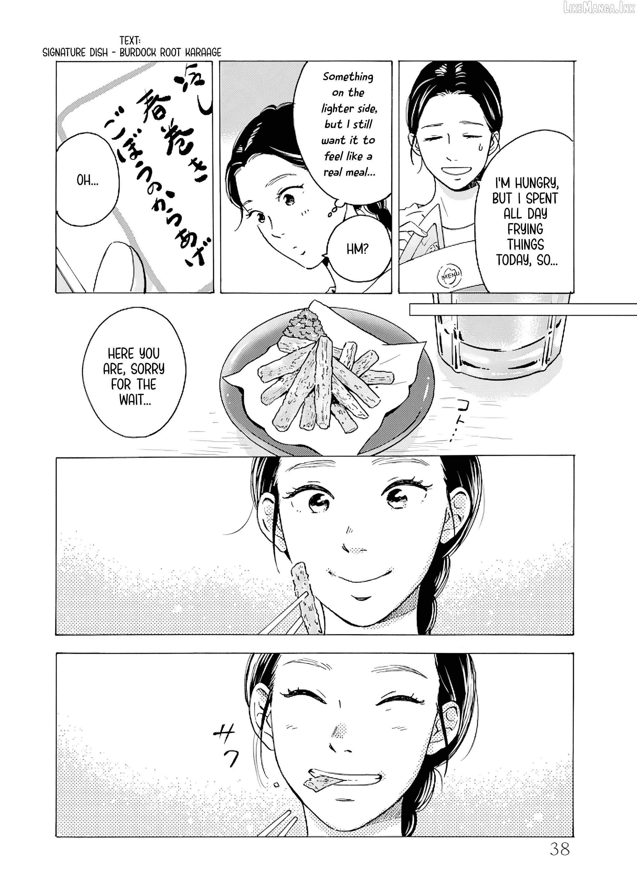 Akekure Noren - Kyou mo Dare ka no Tame no Shokudou Monogatari Chapter 9 page 17