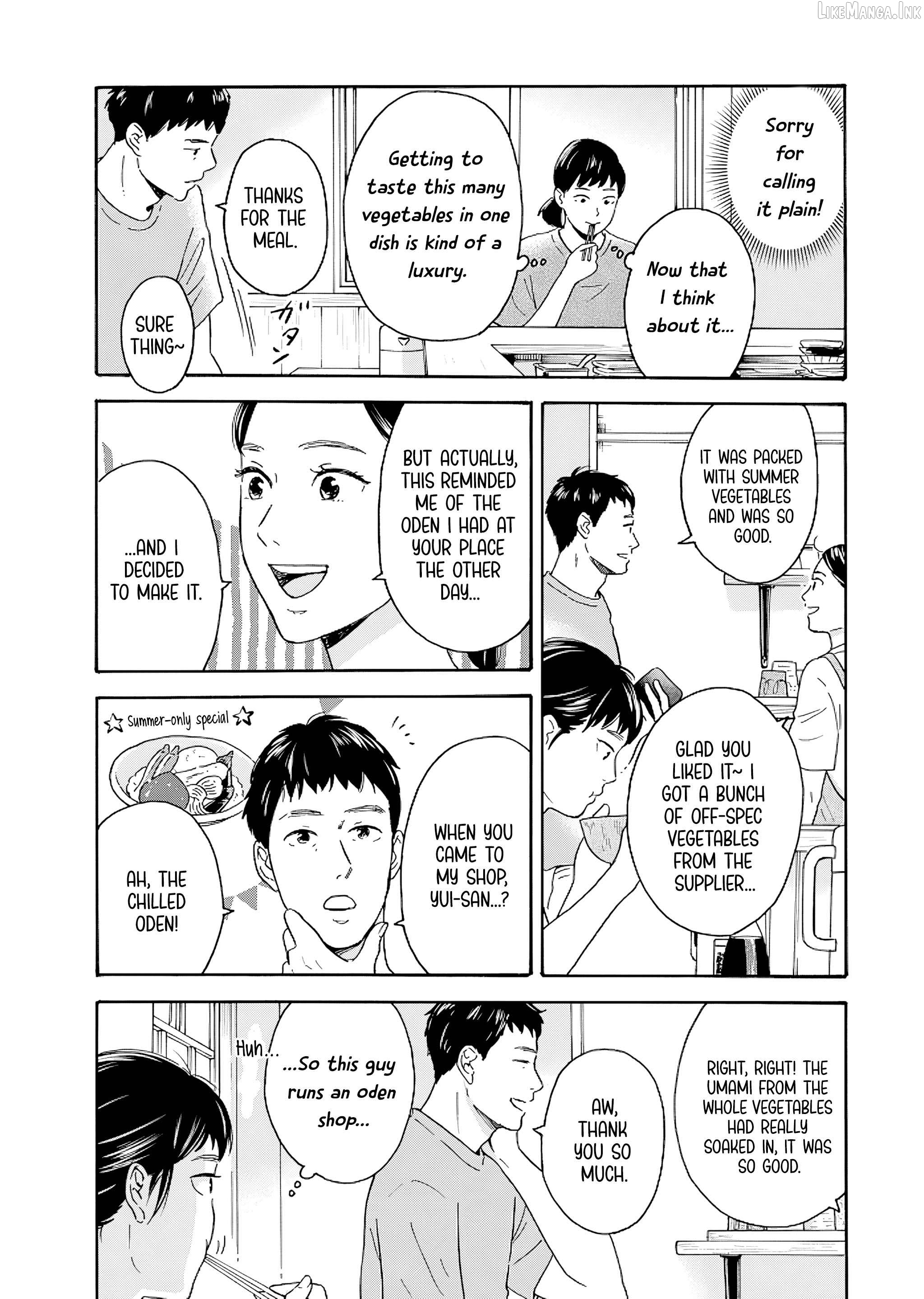 Akekure Noren - Kyou mo Dare ka no Tame no Shokudou Monogatari Chapter 10 page 14