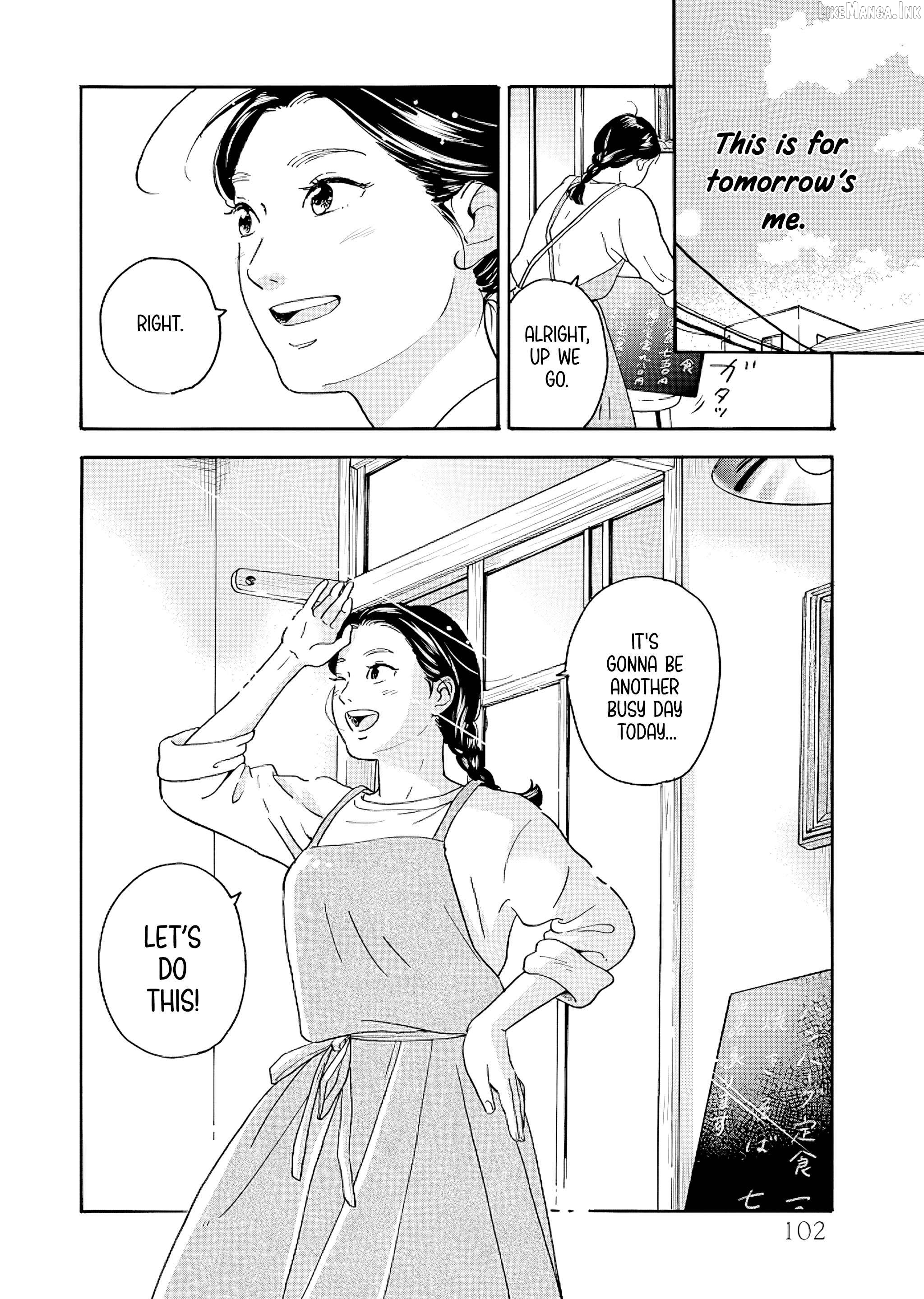 Akekure Noren - Kyou mo Dare ka no Tame no Shokudou Monogatari Chapter 12 page 21