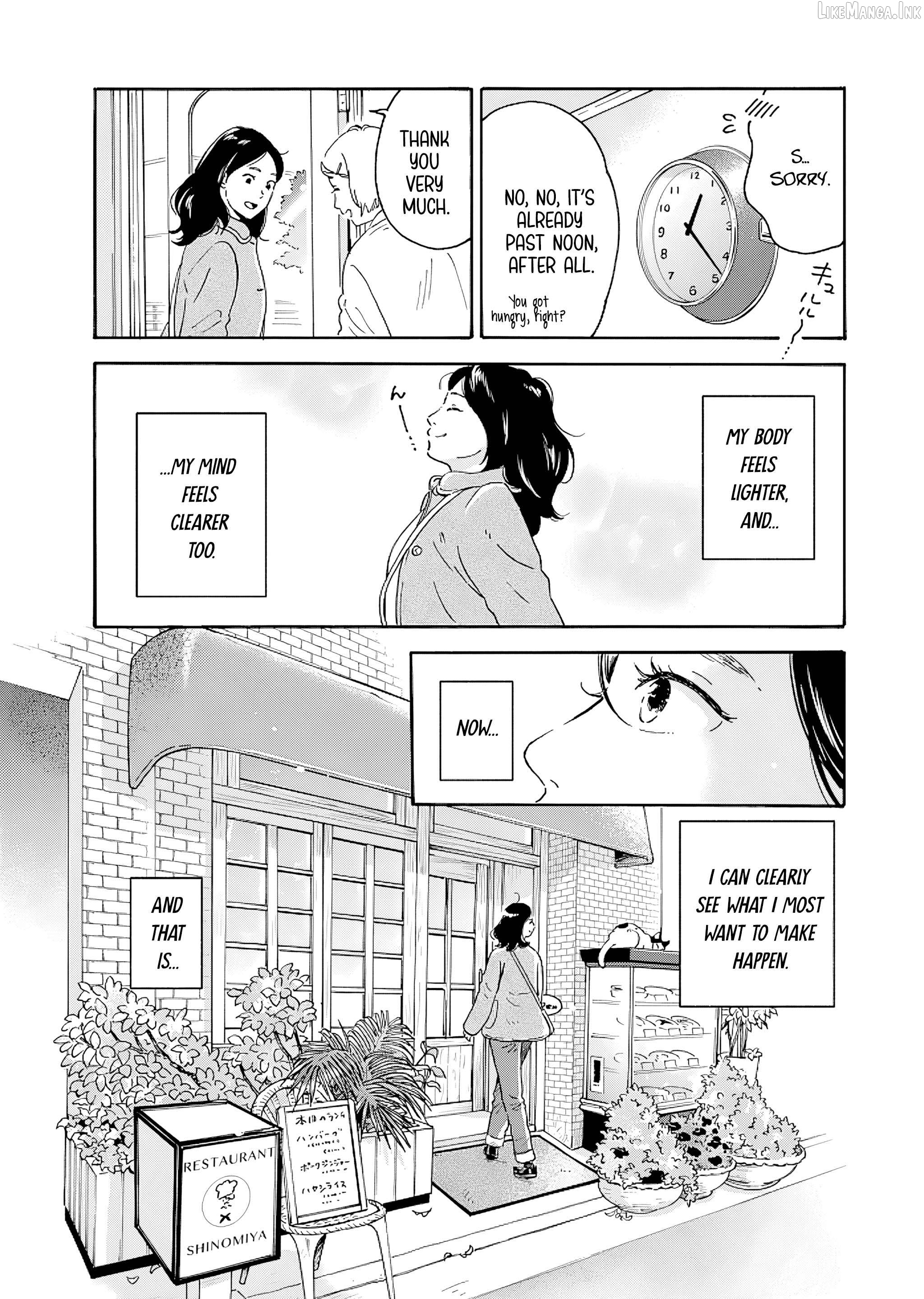 Akekure Noren - Kyou mo Dare ka no Tame no Shokudou Monogatari Chapter 12 page 14