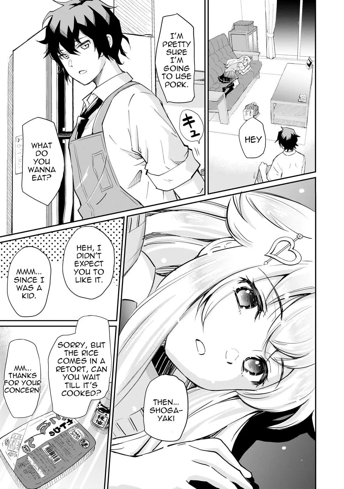 Isshou Hatarakitakunai Ore ga Classmate no Daininki Idol ni Natsukaretara Chapter 2 page 11