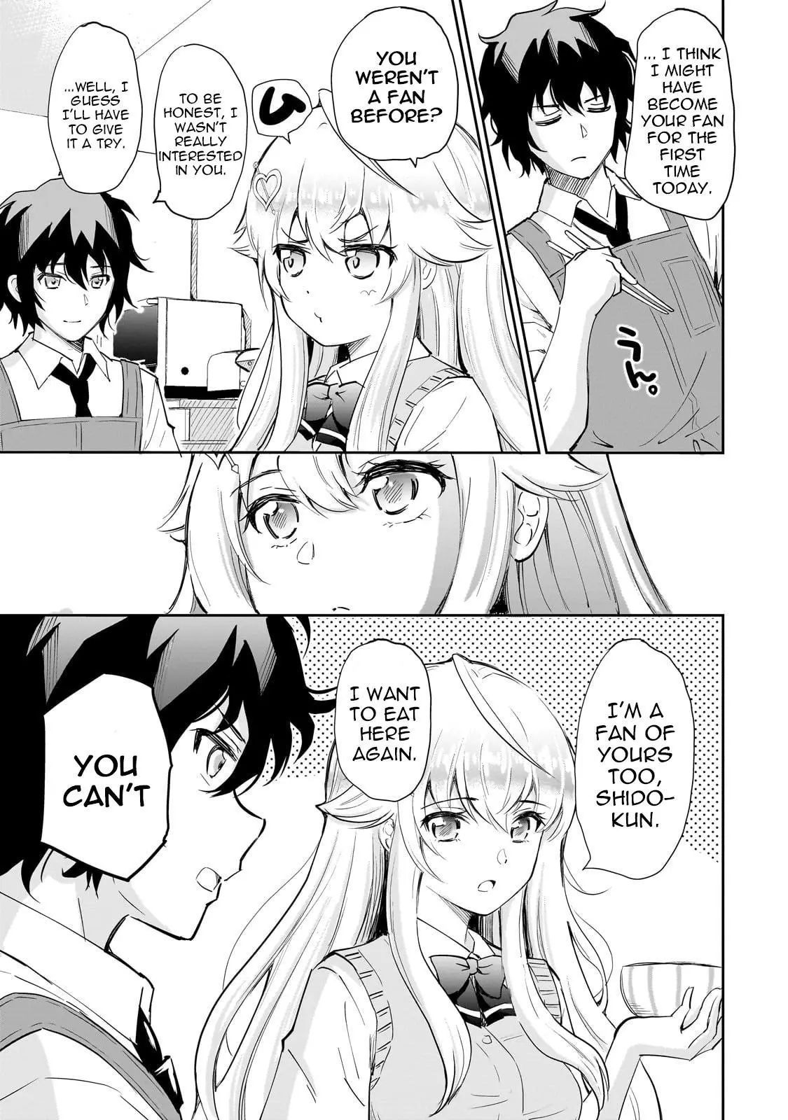 Isshou Hatarakitakunai Ore ga Classmate no Daininki Idol ni Natsukaretara Chapter 2 page 21