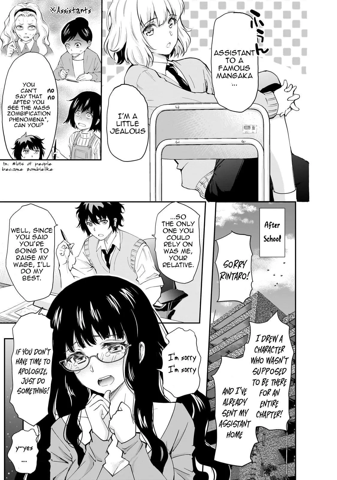Isshou Hatarakitakunai Ore ga Classmate no Daininki Idol ni Natsukaretara Chapter 3 page 9