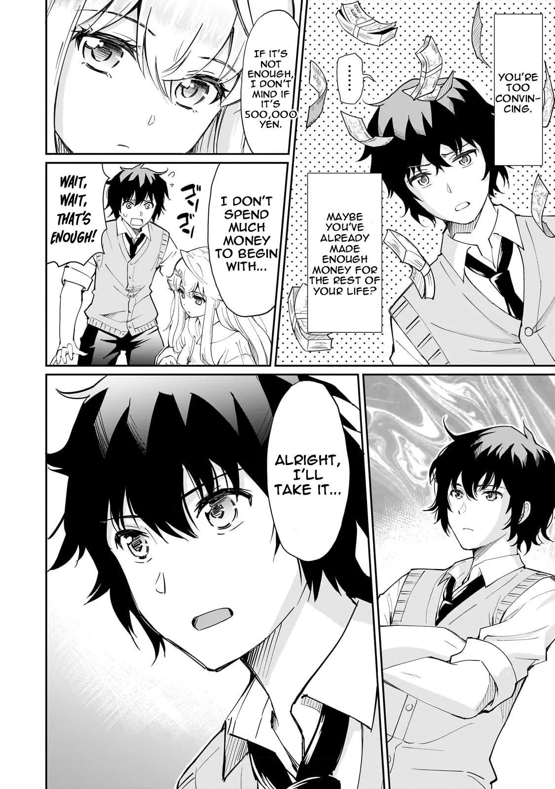 Isshou Hatarakitakunai Ore ga Classmate no Daininki Idol ni Natsukaretara Chapter 3 page 20