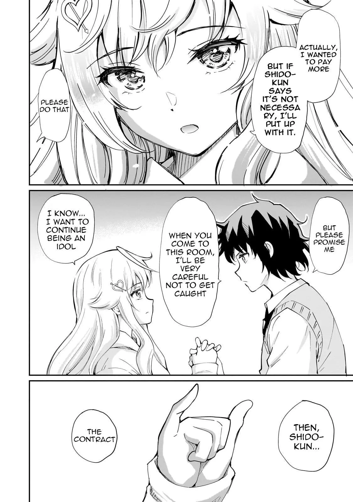 Isshou Hatarakitakunai Ore ga Classmate no Daininki Idol ni Natsukaretara Chapter 3 page 22