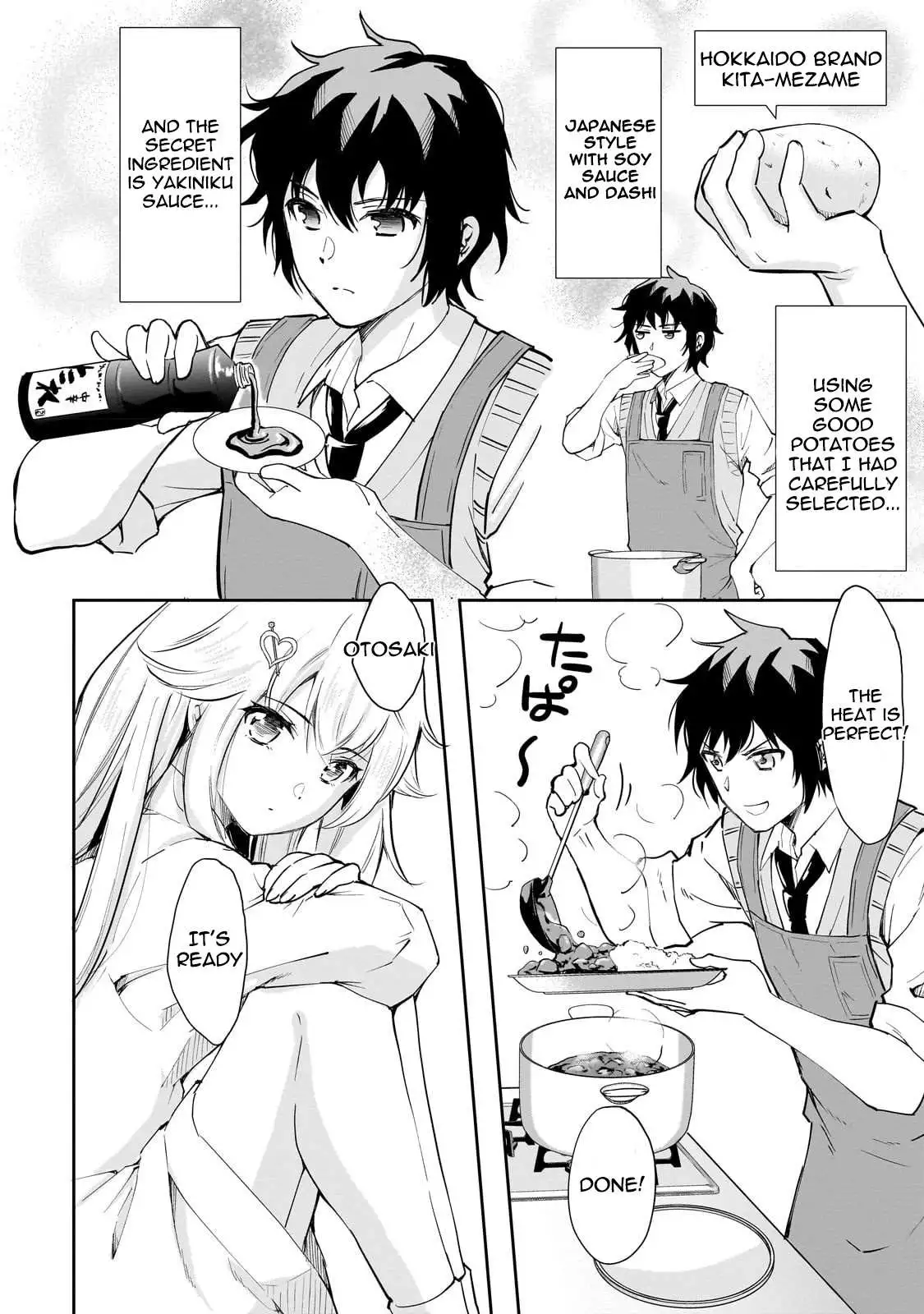 Isshou Hatarakitakunai Ore ga Classmate no Daininki Idol ni Natsukaretara Chapter 4.1 page 5