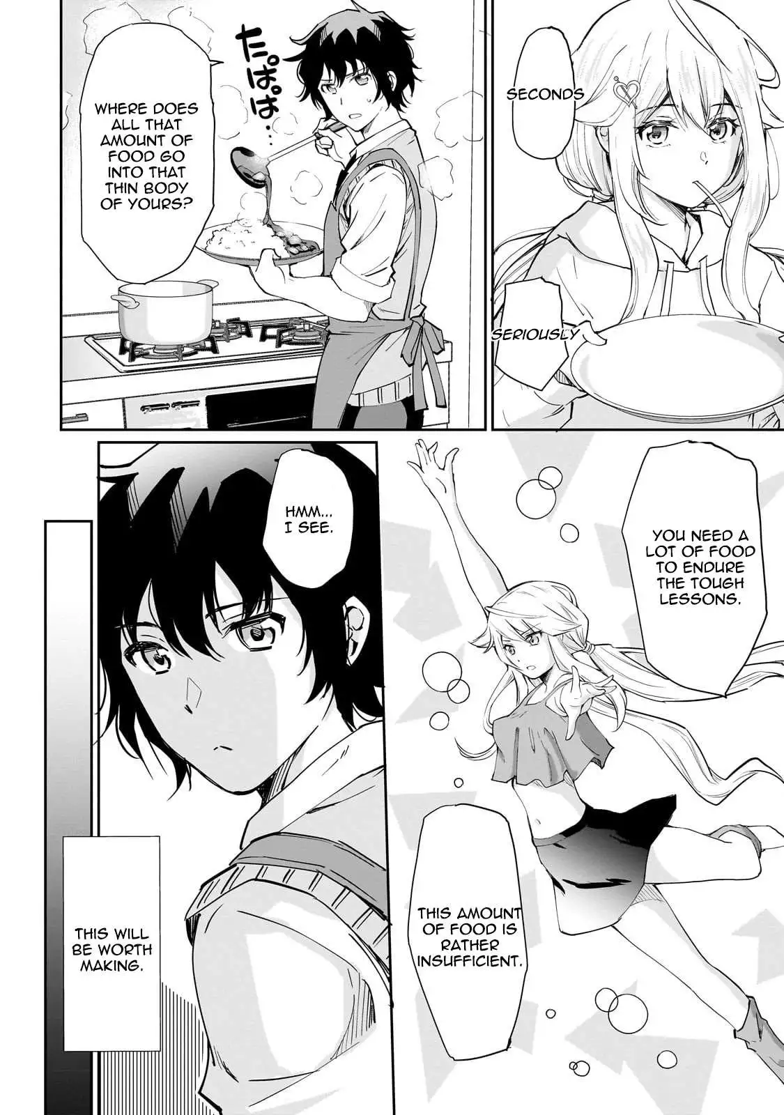 Isshou Hatarakitakunai Ore ga Classmate no Daininki Idol ni Natsukaretara Chapter 4.1 page 9
