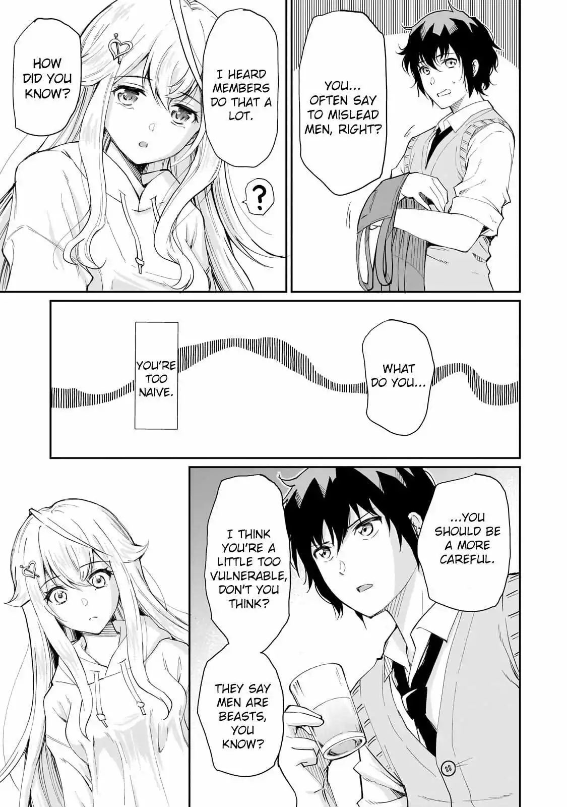 Isshou Hatarakitakunai Ore ga Classmate no Daininki Idol ni Natsukaretara Chapter 4.2 page 3
