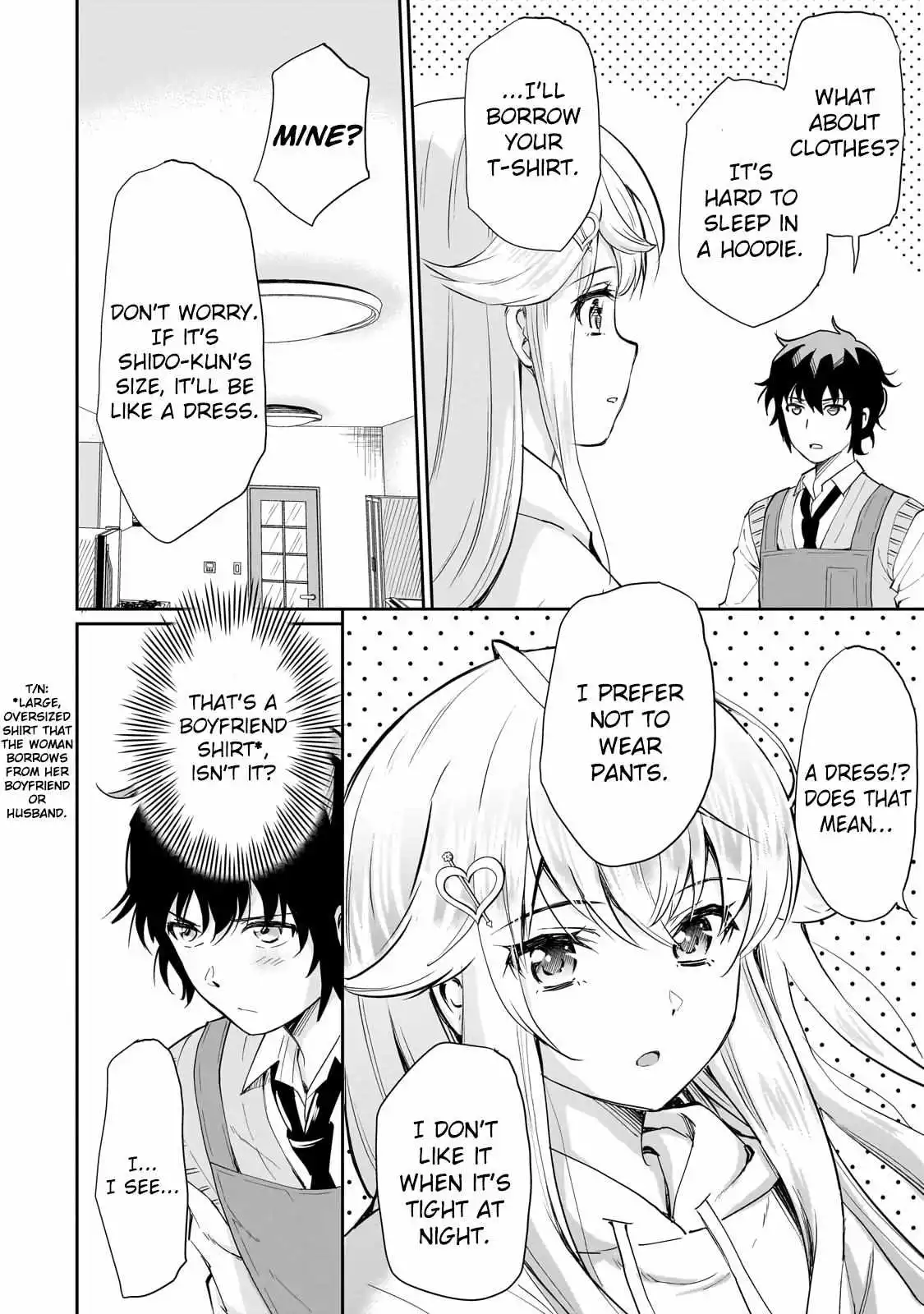 Isshou Hatarakitakunai Ore ga Classmate no Daininki Idol ni Natsukaretara Chapter 4.2 page 2