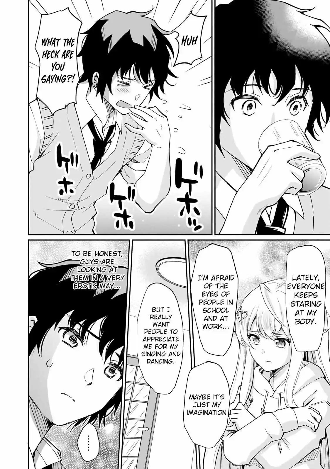 Isshou Hatarakitakunai Ore ga Classmate no Daininki Idol ni Natsukaretara Chapter 4.2 page 6