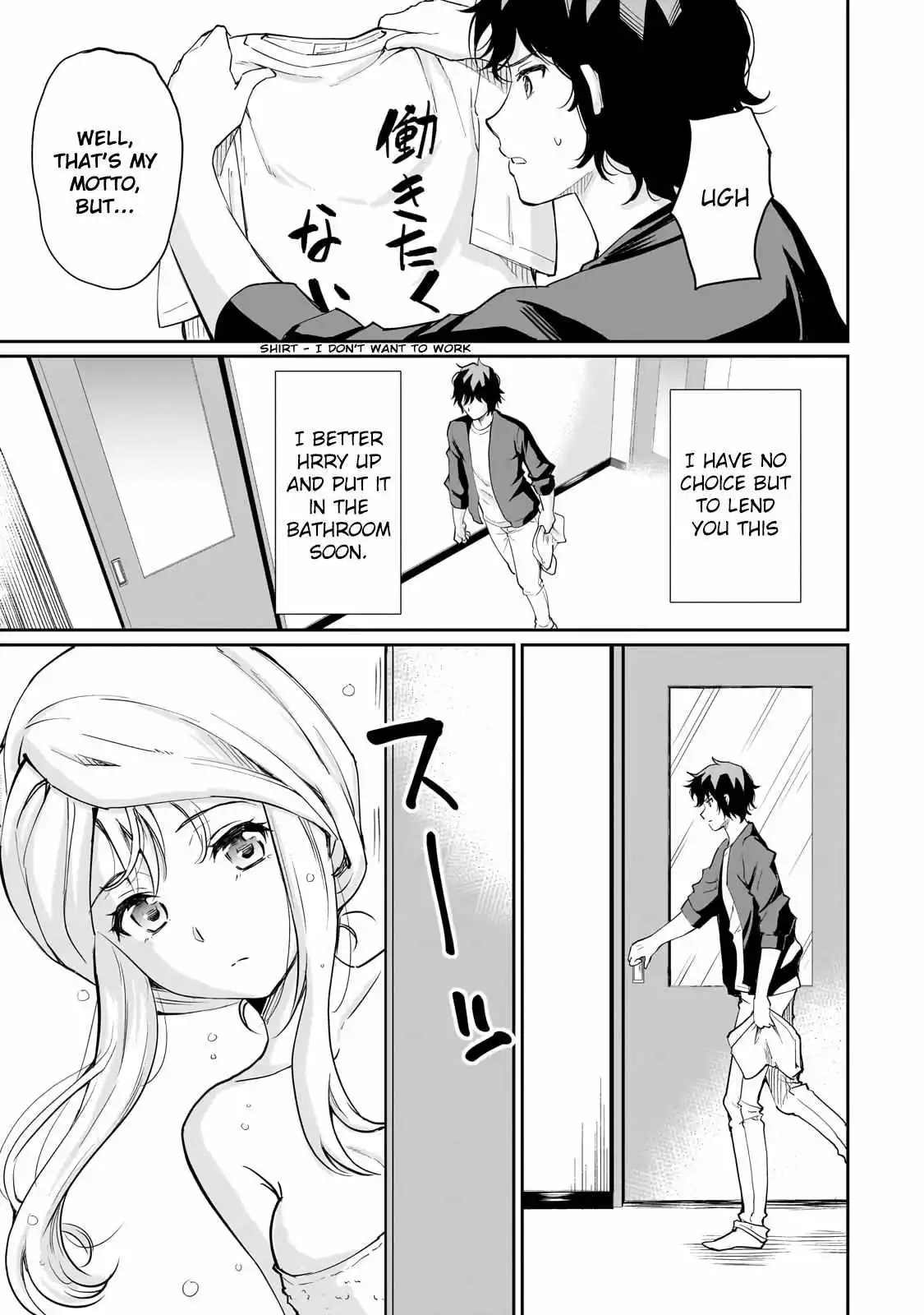 Isshou Hatarakitakunai Ore ga Classmate no Daininki Idol ni Natsukaretara Chapter 4.2 page 11