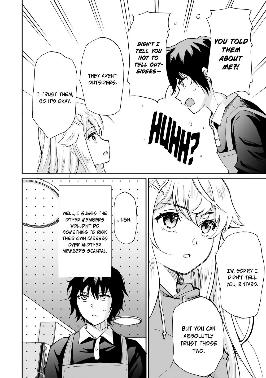 Isshou Hatarakitakunai Ore ga Classmate no Daininki Idol ni Natsukaretara Chapter 6 page 23
