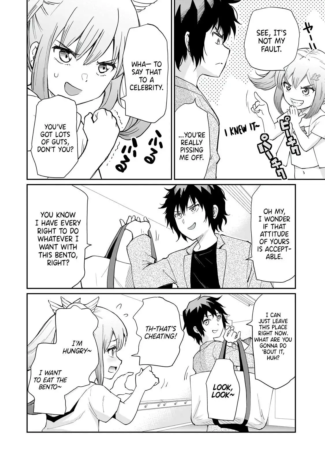 Isshou Hatarakitakunai Ore ga Classmate no Daininki Idol ni Natsukaretara Chapter 7 page 14