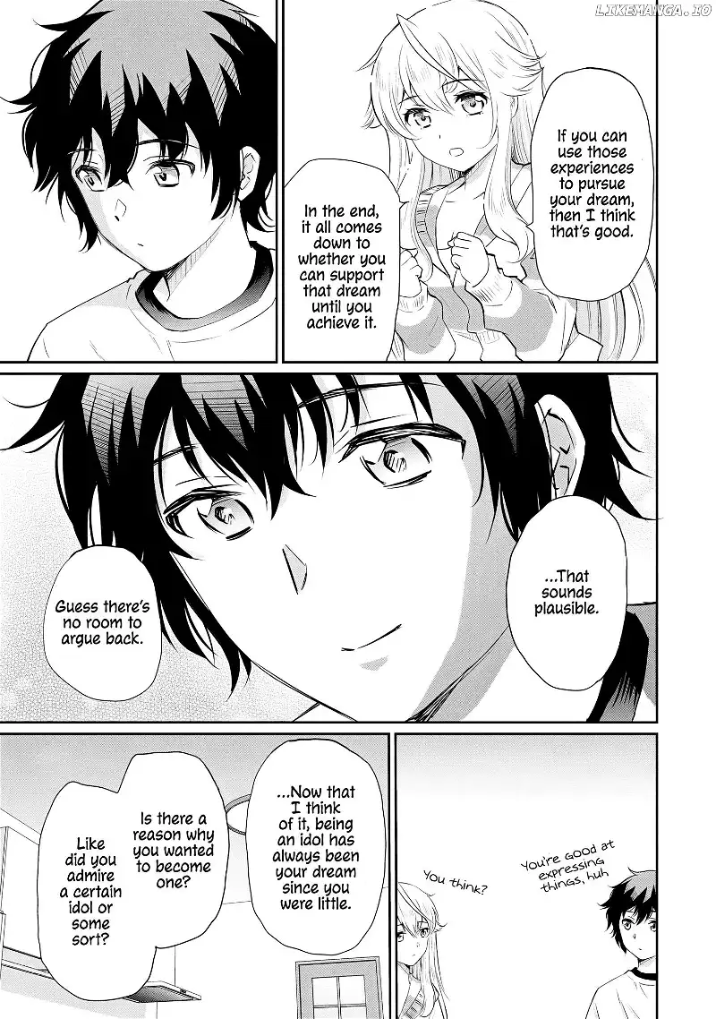 Isshou Hatarakitakunai Ore ga Classmate no Daininki Idol ni Natsukaretara Chapter 13 page 10