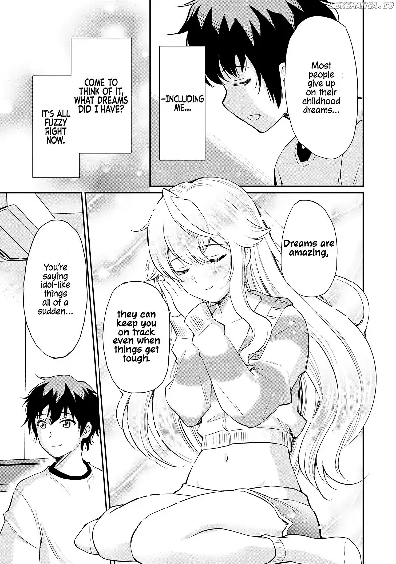 Isshou Hatarakitakunai Ore ga Classmate no Daininki Idol ni Natsukaretara Chapter 13 page 14