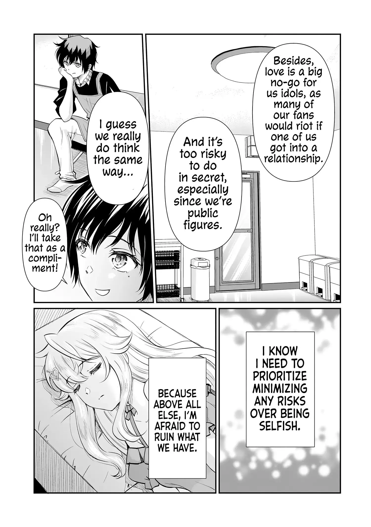 Isshou Hatarakitakunai Ore ga Classmate no Daininki Idol ni Natsukaretara Chapter 16 page 8