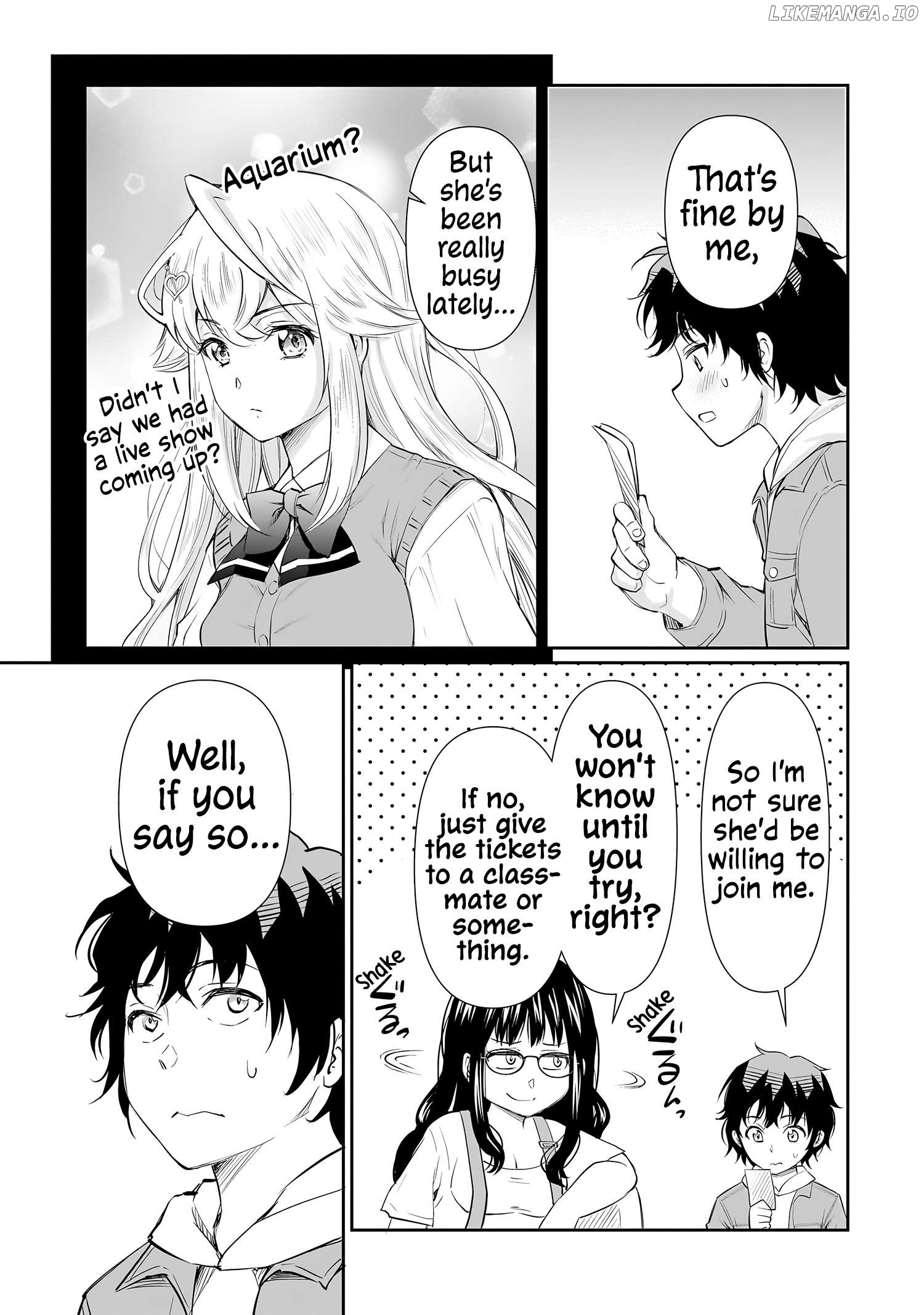 Isshou Hatarakitakunai Ore ga Classmate no Daininki Idol ni Natsukaretara Chapter 17 page 14